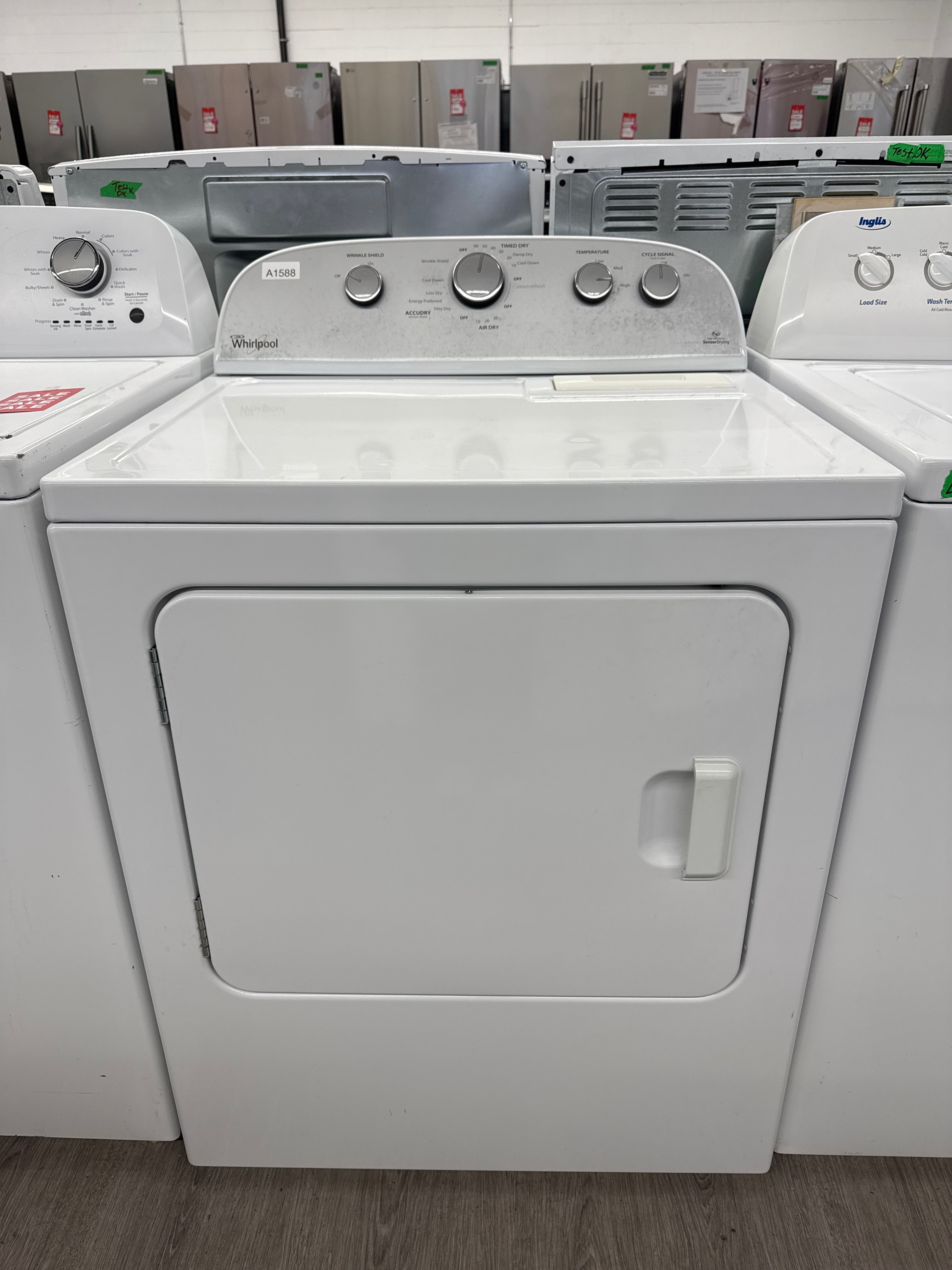 Whirlpool 29” Front Load Dryer - YWED49STBW1
