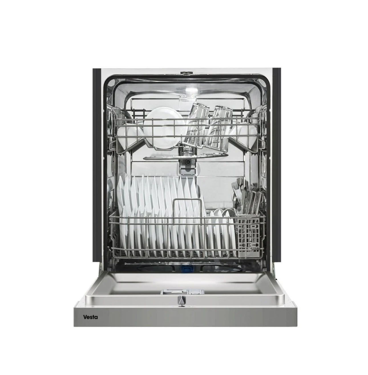 NEW - Vesta Melbourne 24" Tall Tub Hybrid Built-In Dishwasher (VDW-MELBOURNE-24SS)