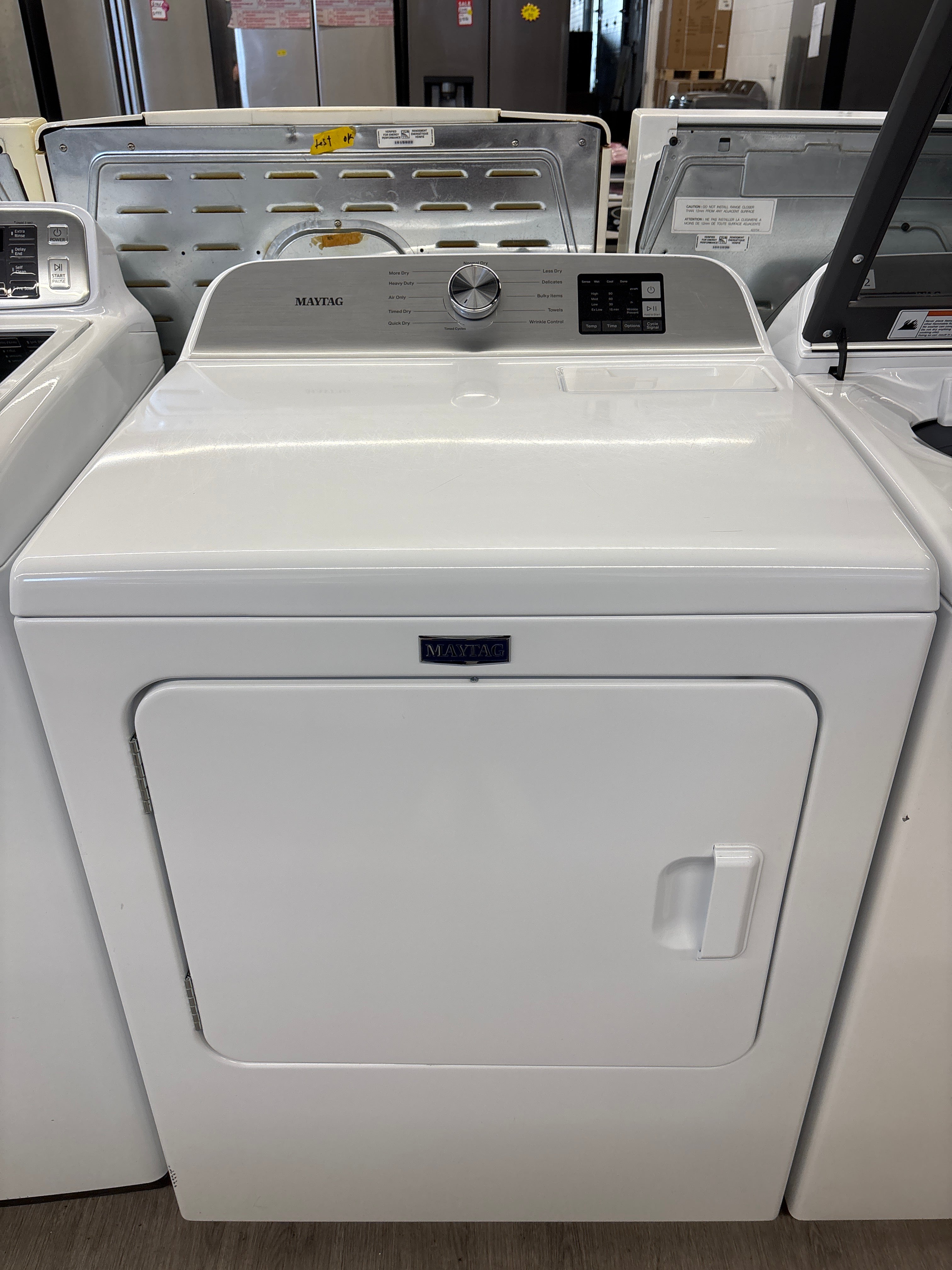 Maytag 27” Top Load Washer & Dryer Set  (MVW6200KW0 &YMED6200KW0)