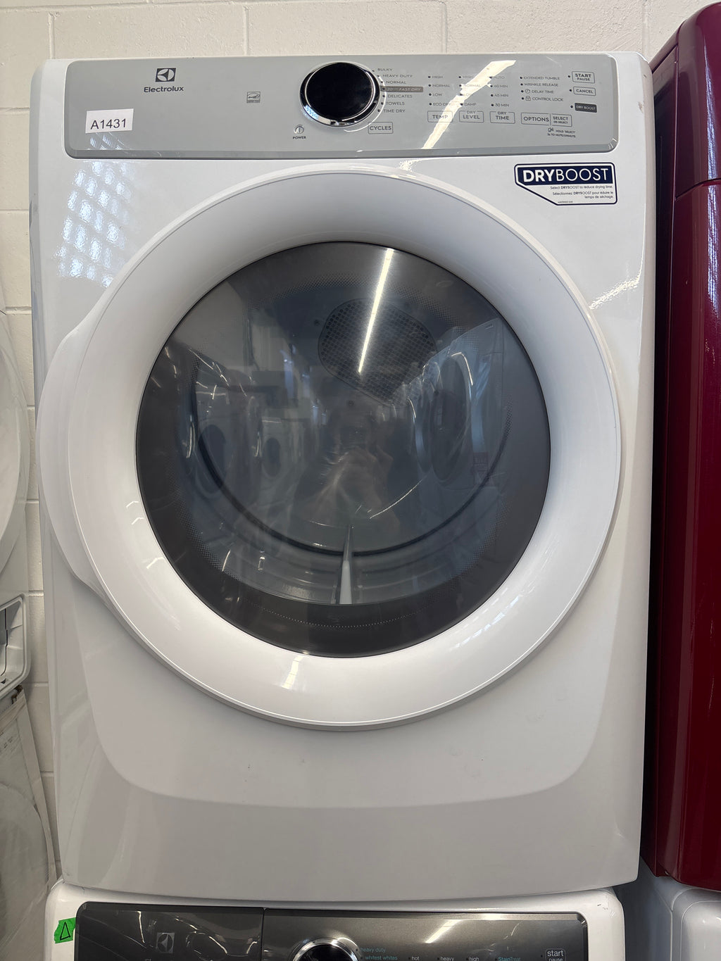 OPEN BOX - Electrolux 27” Front Load Electric Dryer - ELFE733CAW1