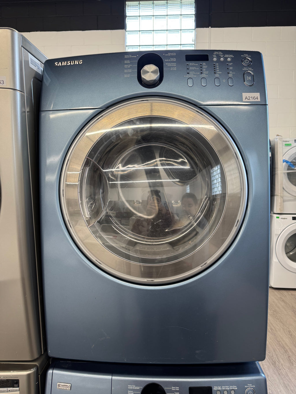 Samsung 27" Front Load Dryer - DV218AEB/XAC