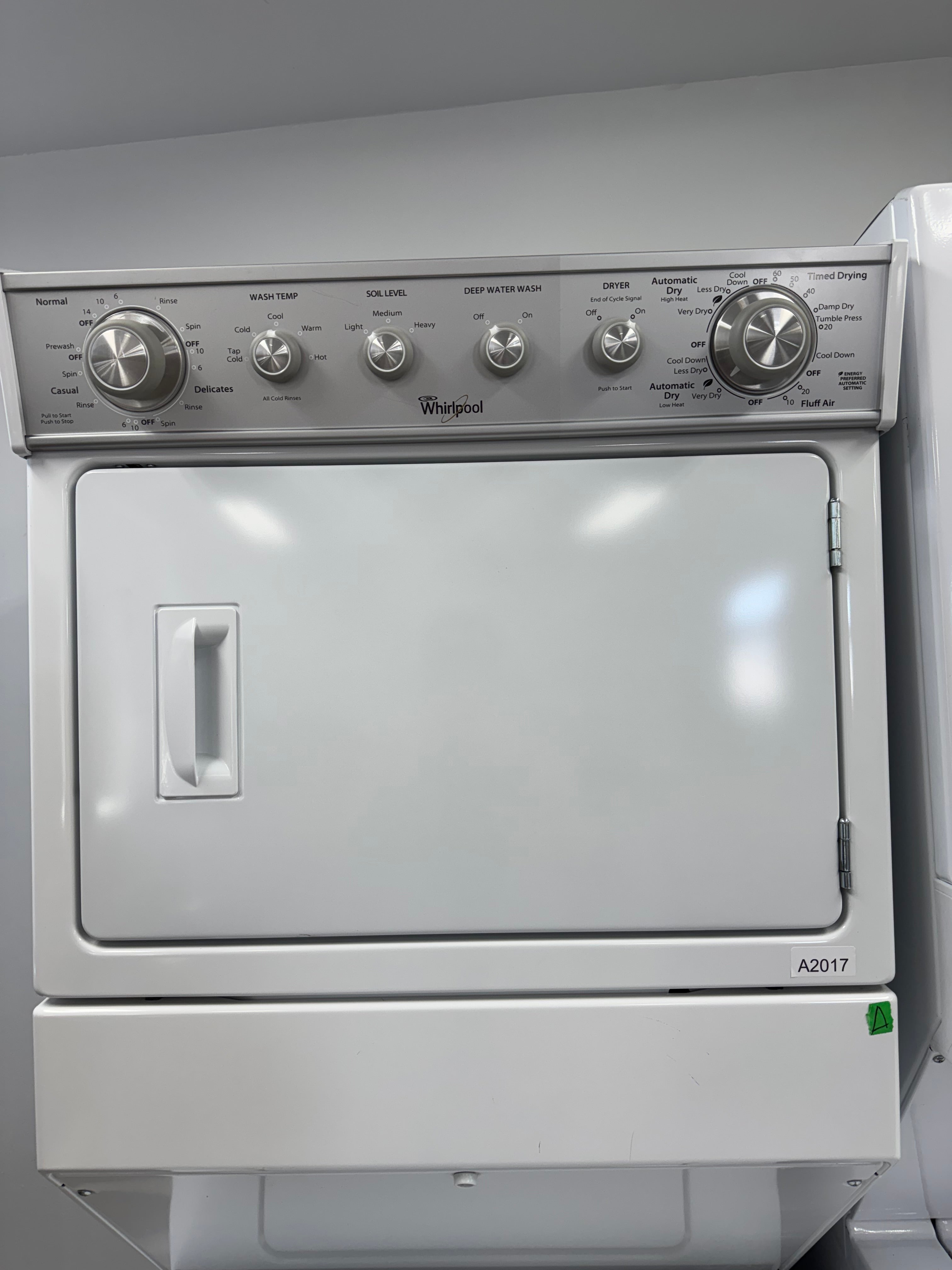 Whirlpool 27” Laundry Center - YWET4027EW0