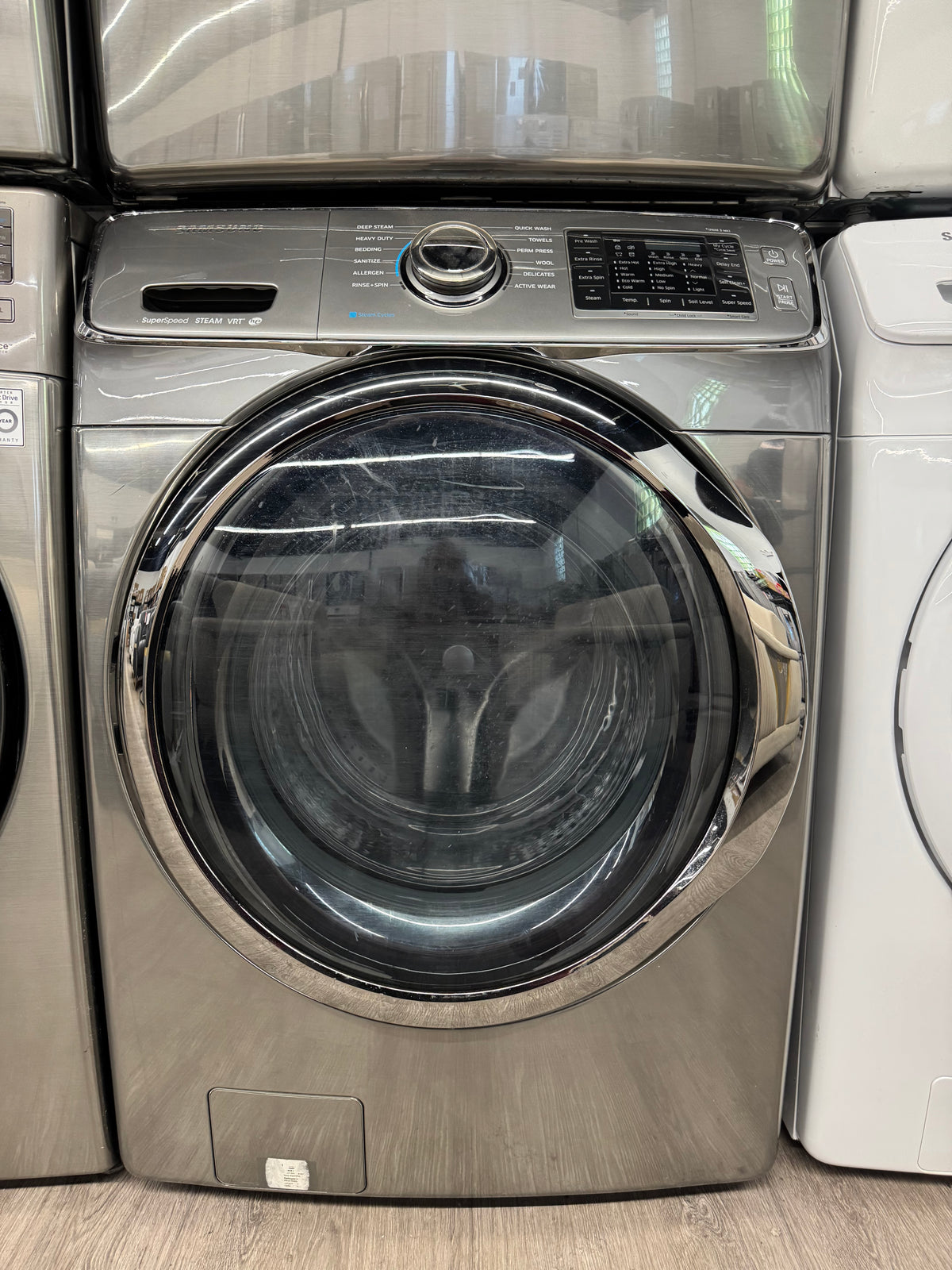 Samsung 27” Front Load Steam Washer & Dryer Set – WF42H5600AP/A2 & DV42H5600EP/AC