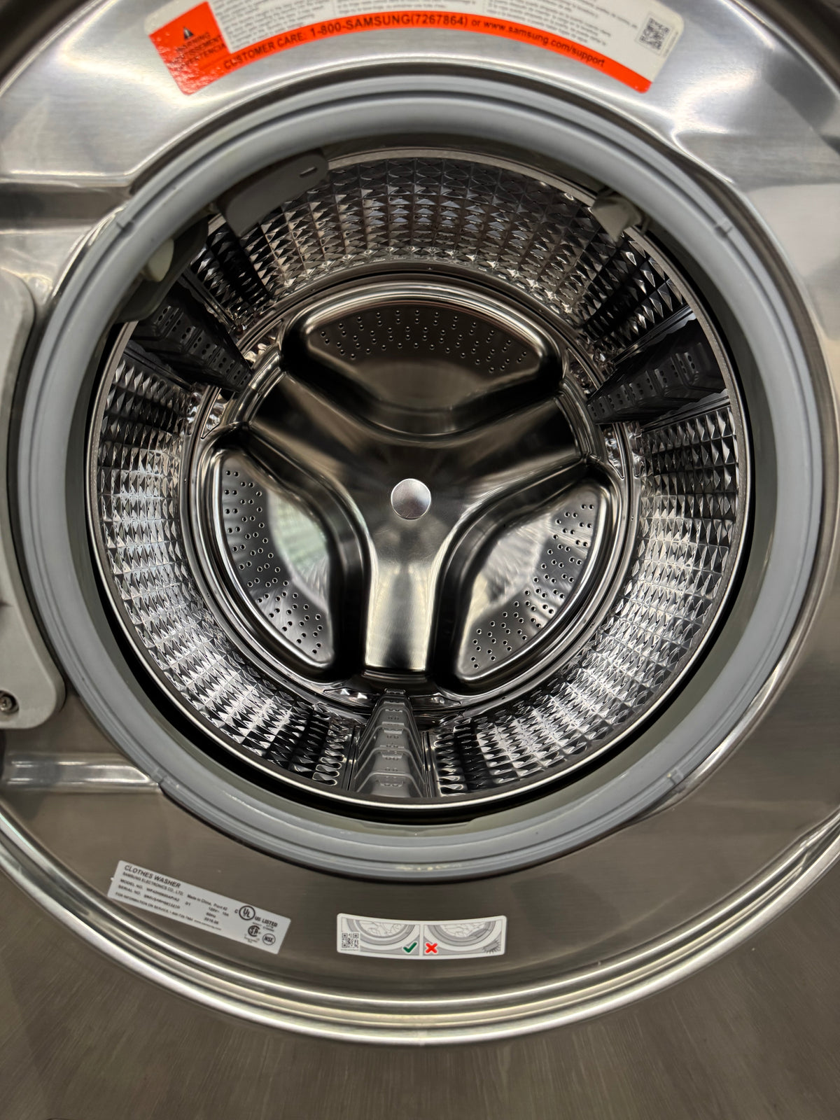 Samsung 27” Front Load Steam Washer & Dryer Set – WF42H5600AP/A2 & DV42H5600EP/AC