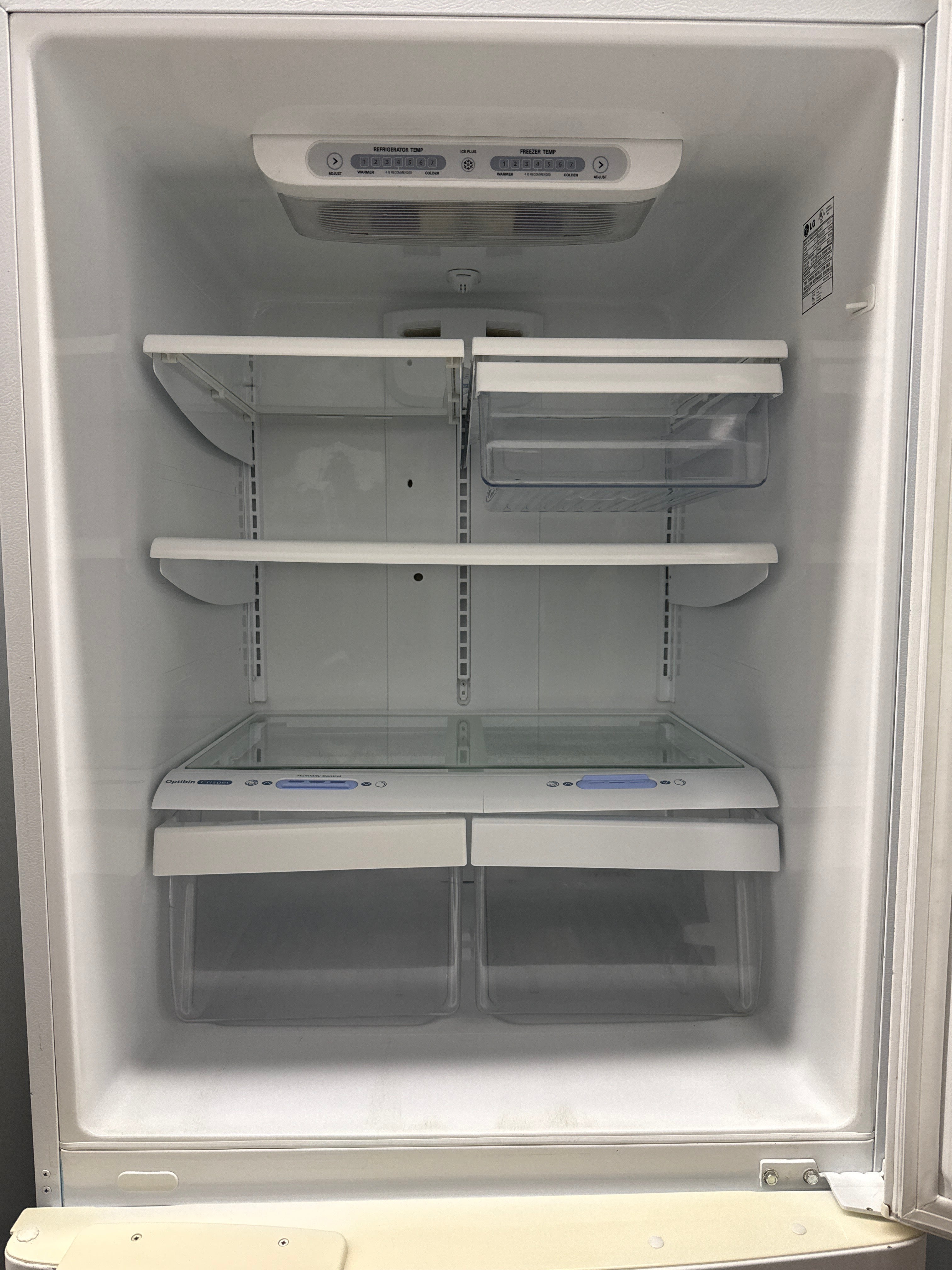 LG 30” Bottom Freezer Refrigerator - LRBN20514WW