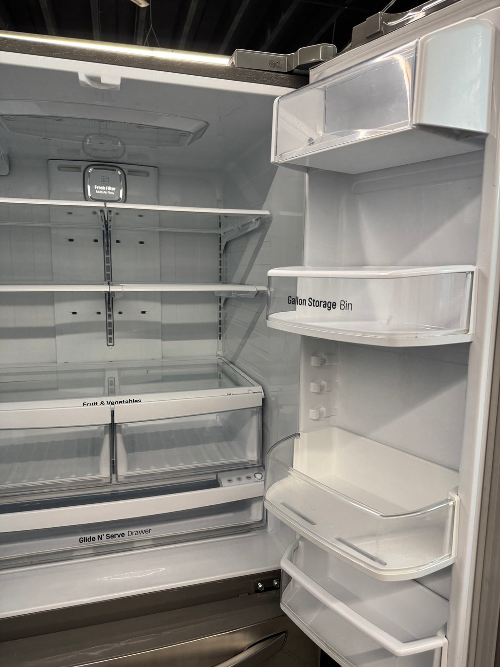 LG 32” French Door Refrigerator with Water & Ice Dispenser - LFXS24623S/01