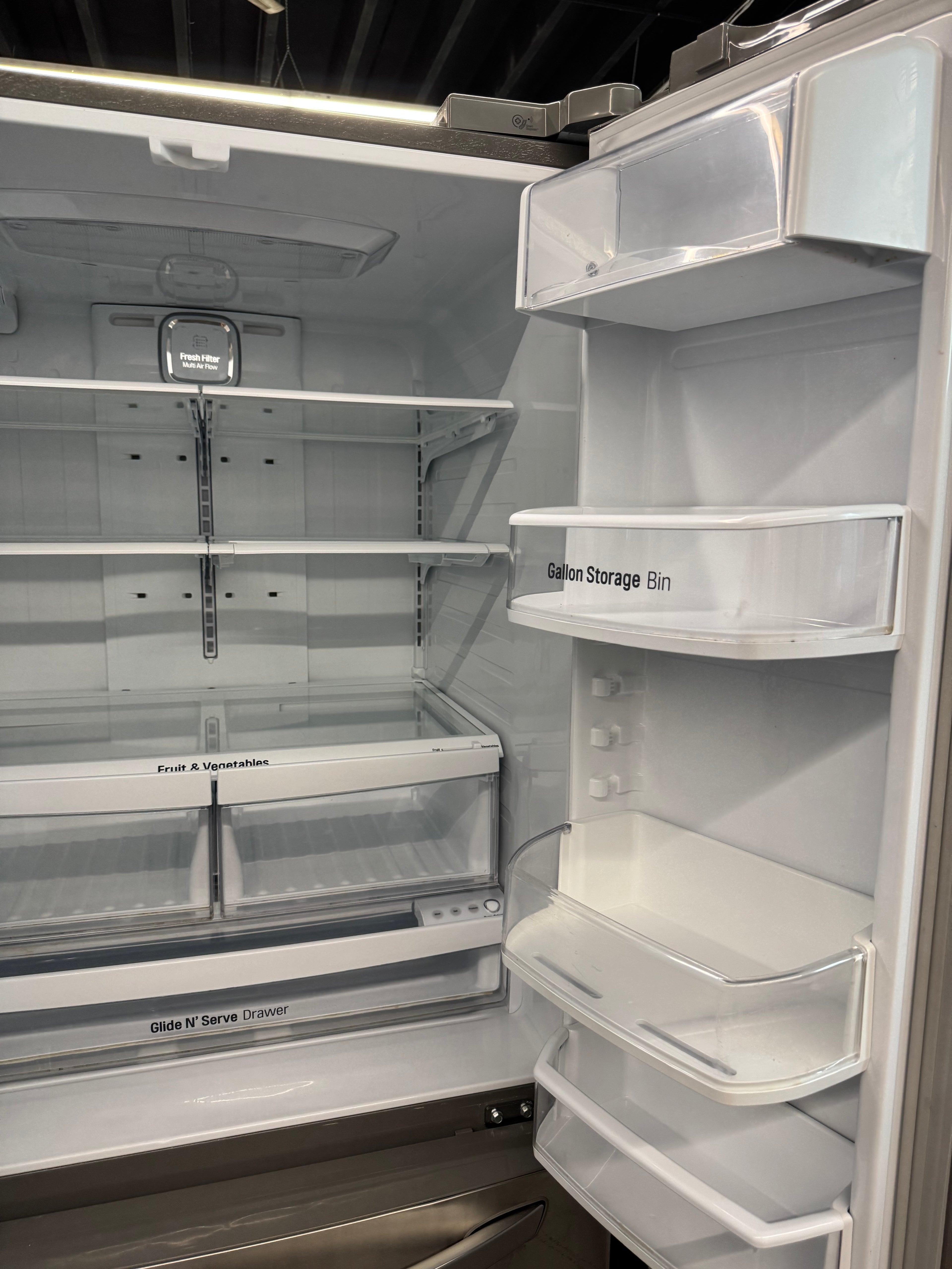 LG 32” French Door Refrigerator with Water & Ice Dispenser - LFXS24623S/01
