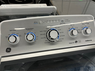 GE 27" Top Load Washer - GTW495DMN1WS