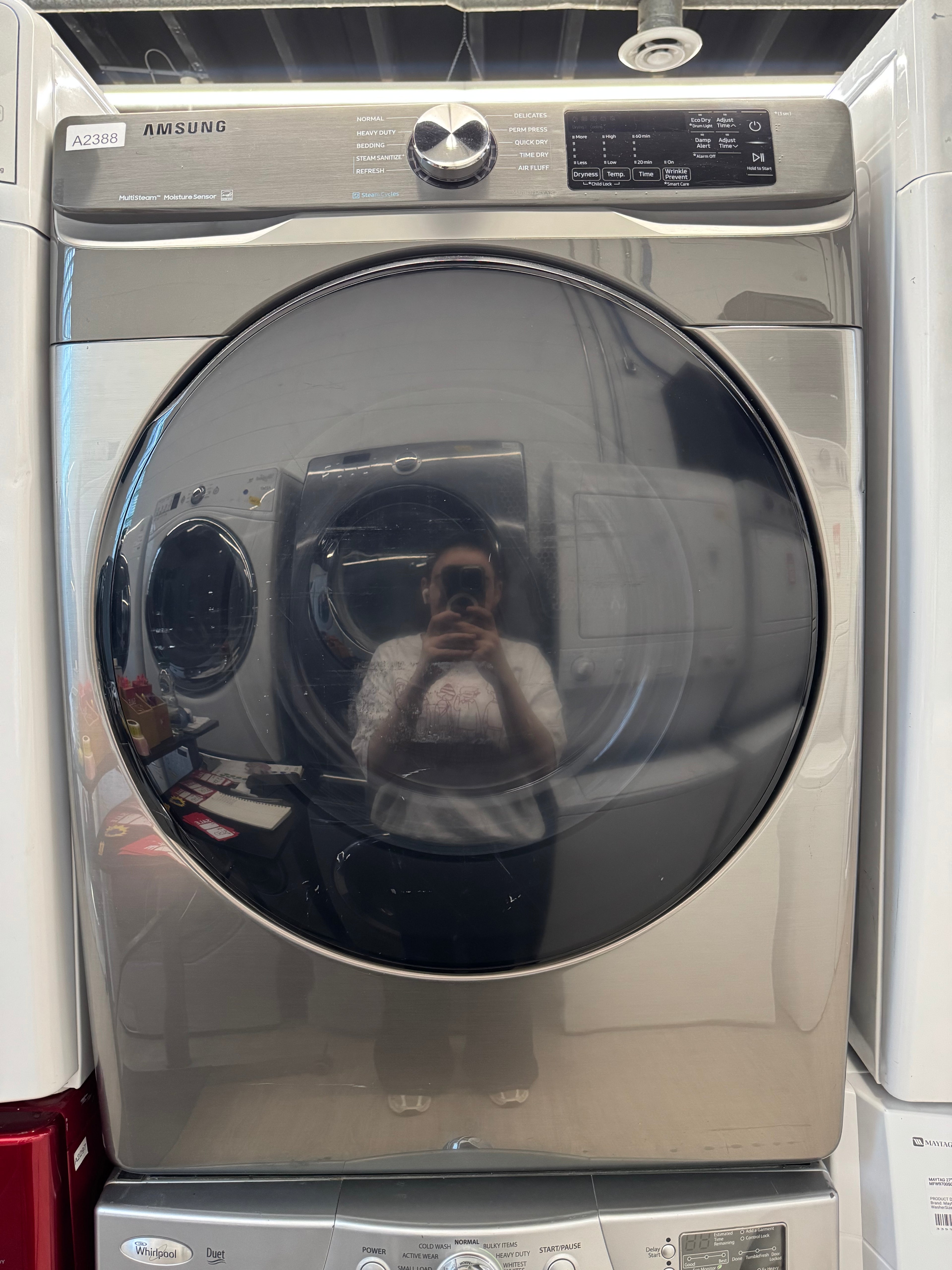 Samsung 27” Front Load Dryer - DVE45T6100P/AC