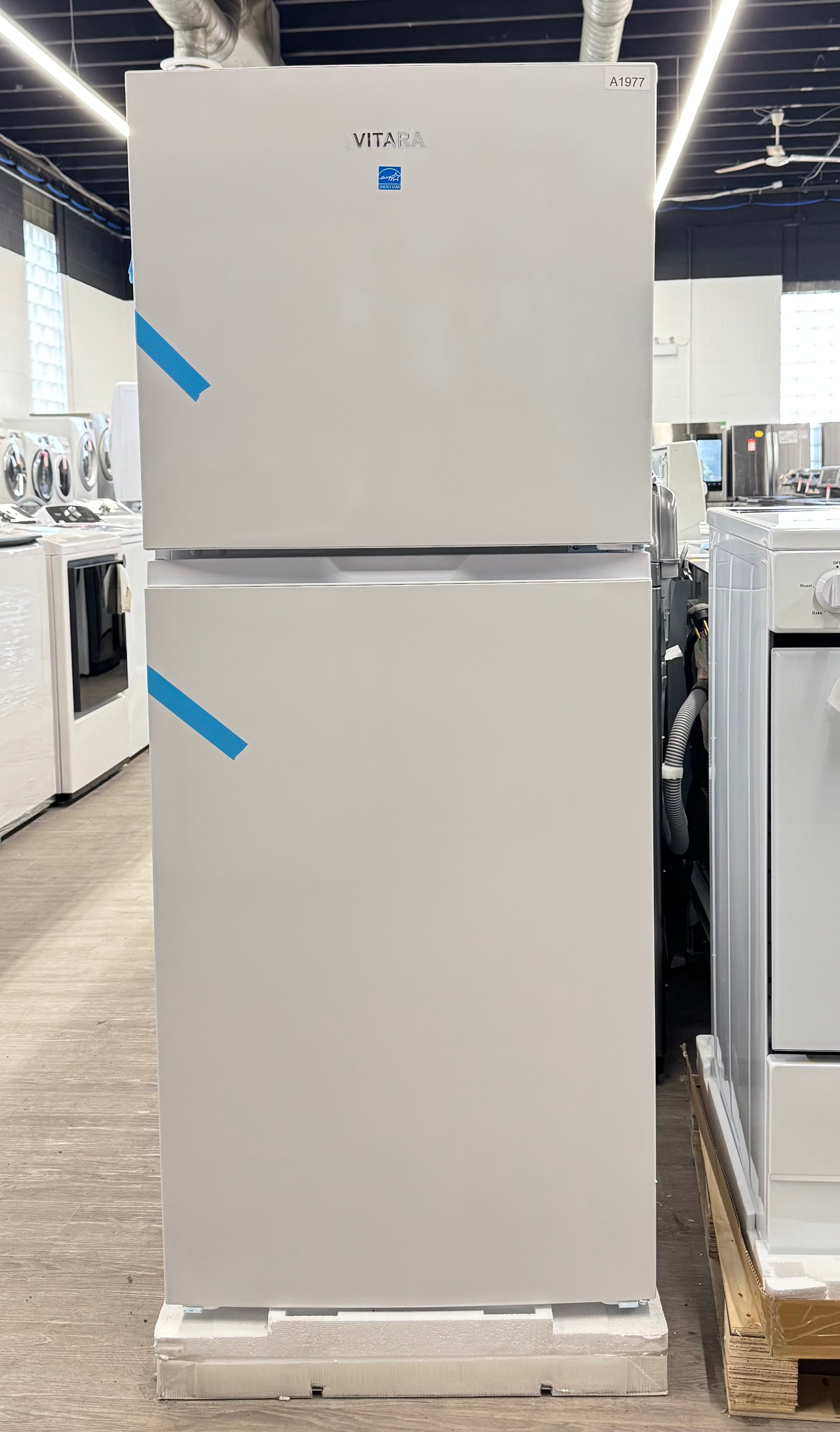 NEW - Vitara 24” Top Freezer Refrigerator - VTFR1201EWE