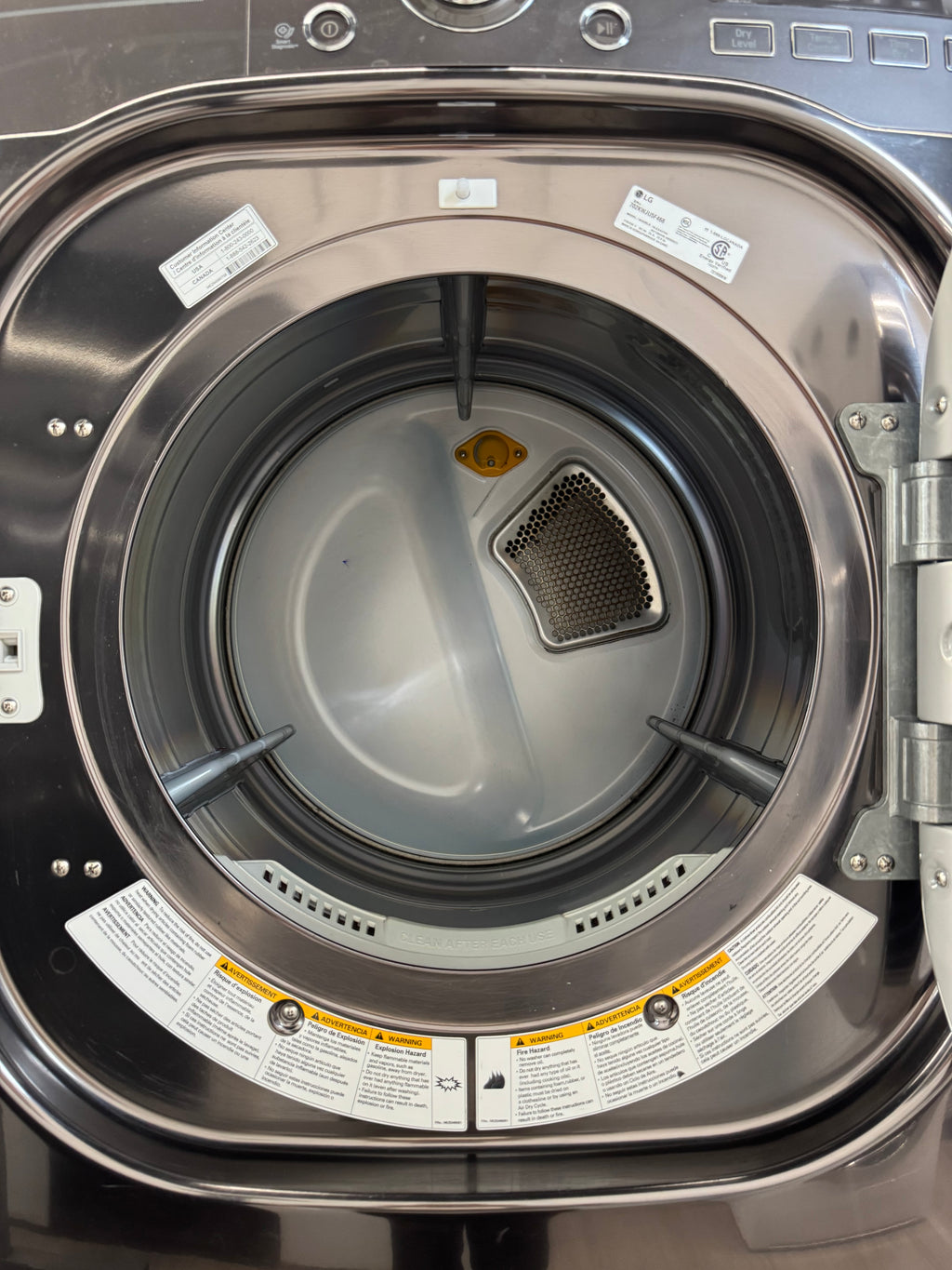 LG 27” Front Load Dryer - DLEX4370K