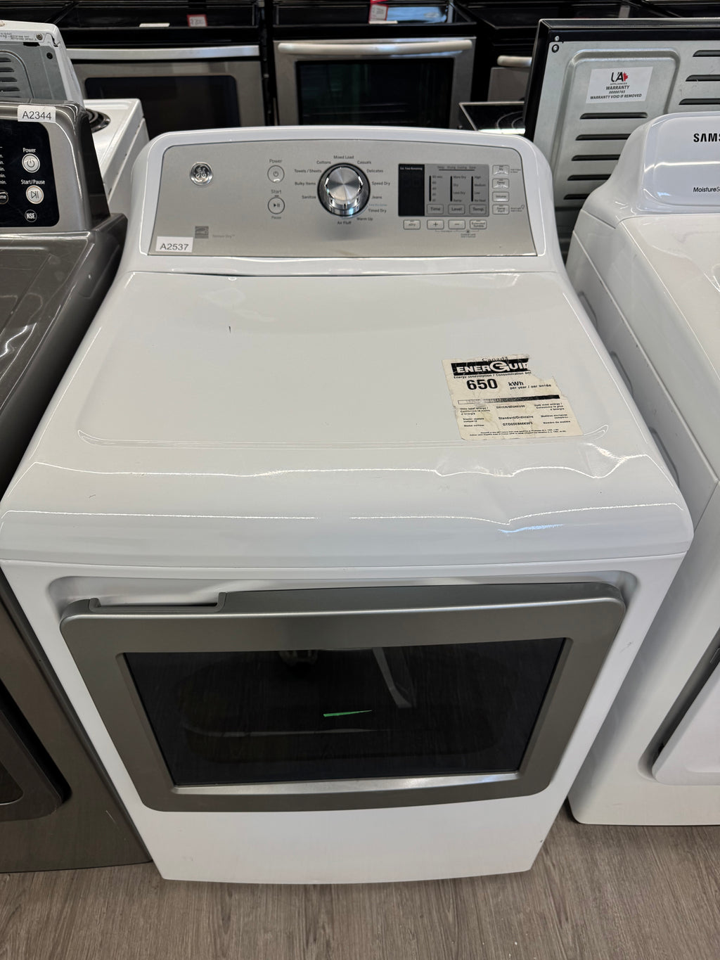 GE 27” Front Load Dryer - GTD65EBMK0WS