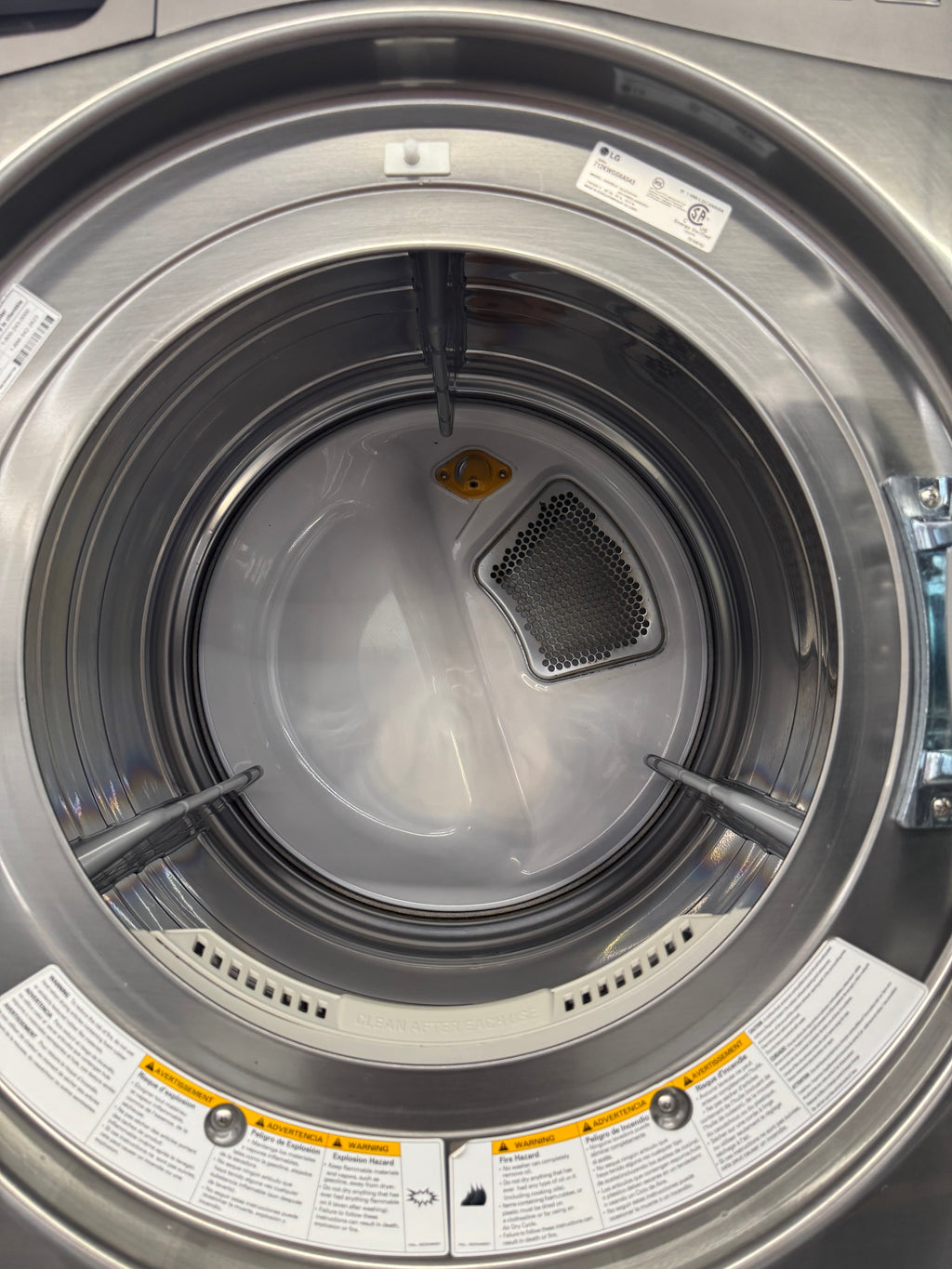 LG 27” Front Load Steam Washer & Dryer Set – WM3370HVA & DLEX3370V