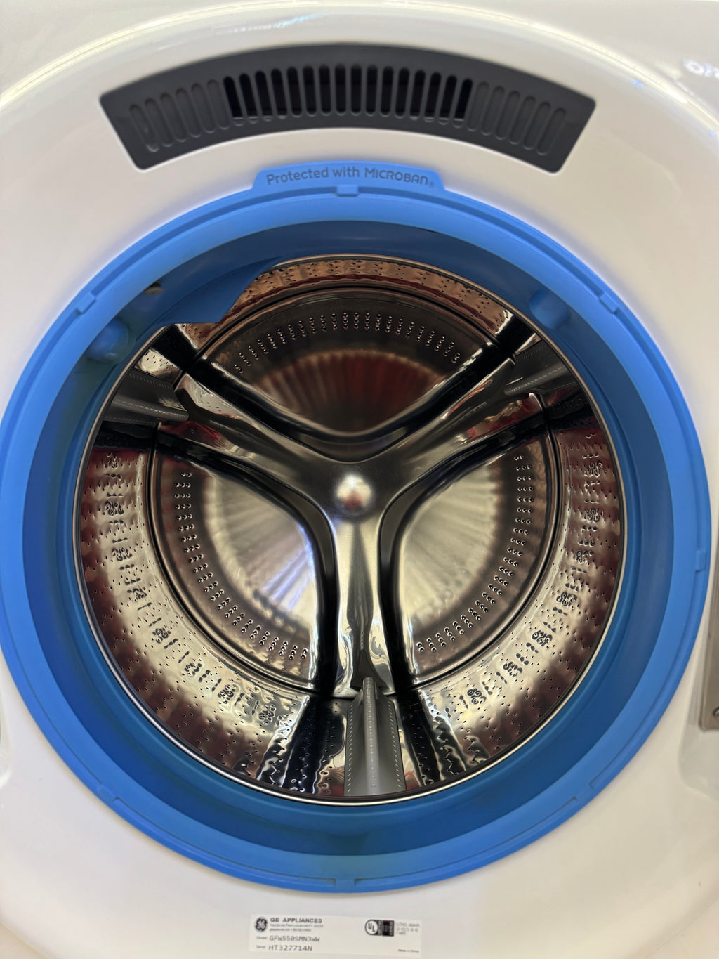 GE 28” Front Load Washer - GFW550SMNWW