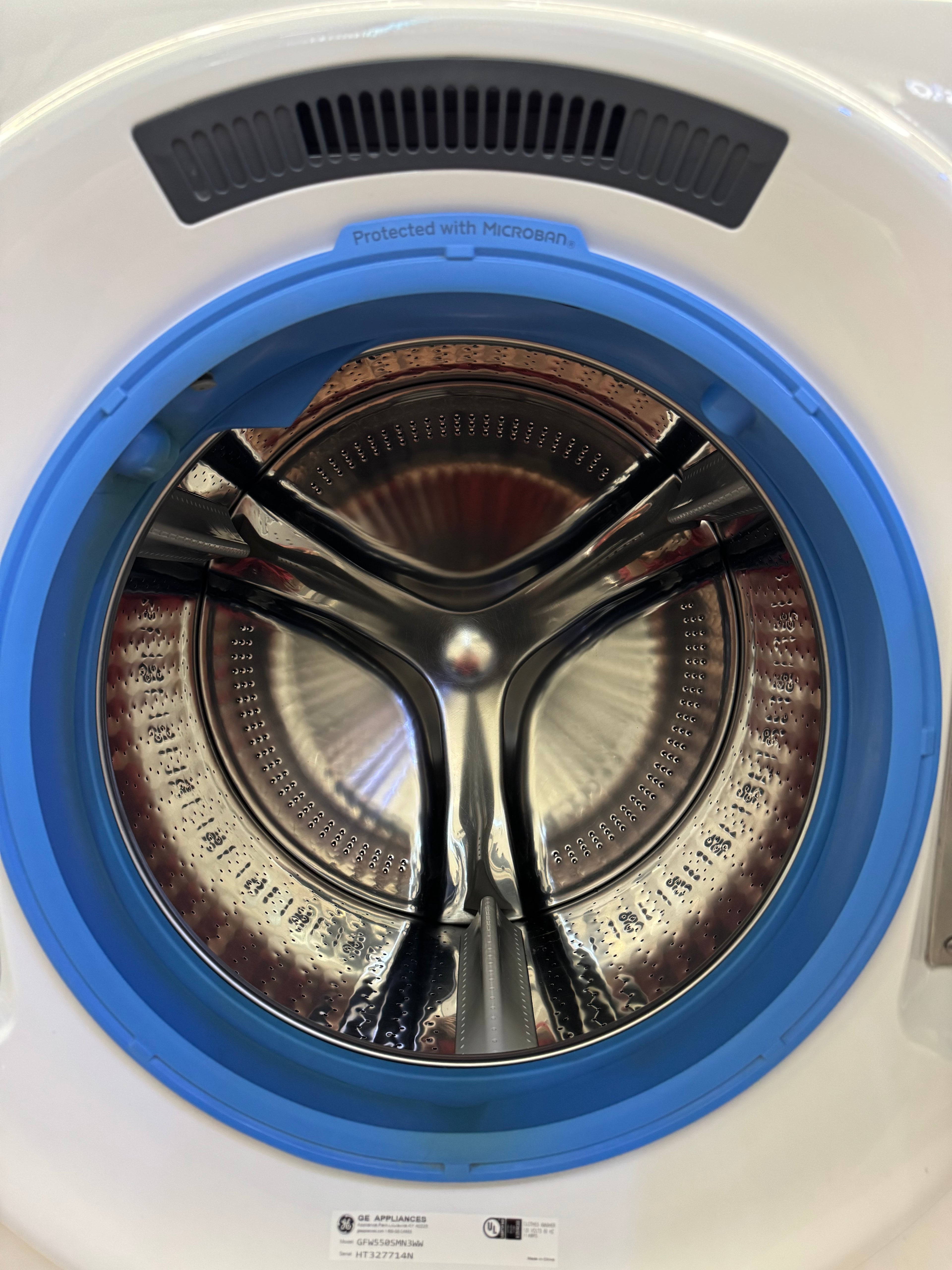 GE 28” Front Load Washer - GFW550SMNWW