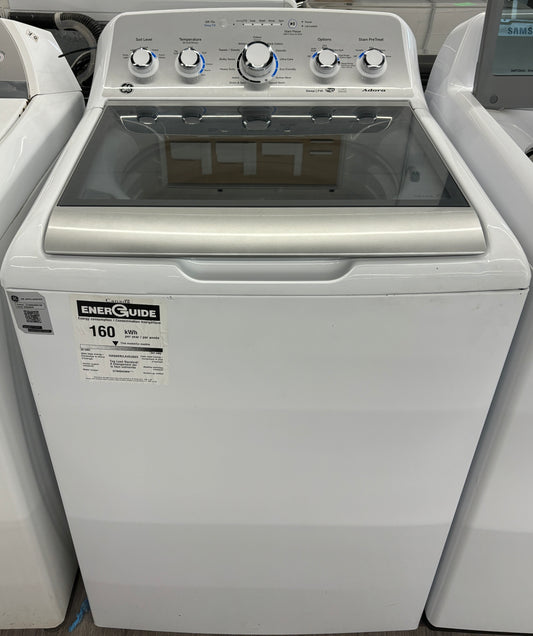 GE 27" Top Load Washer - GTW495DMN1WS