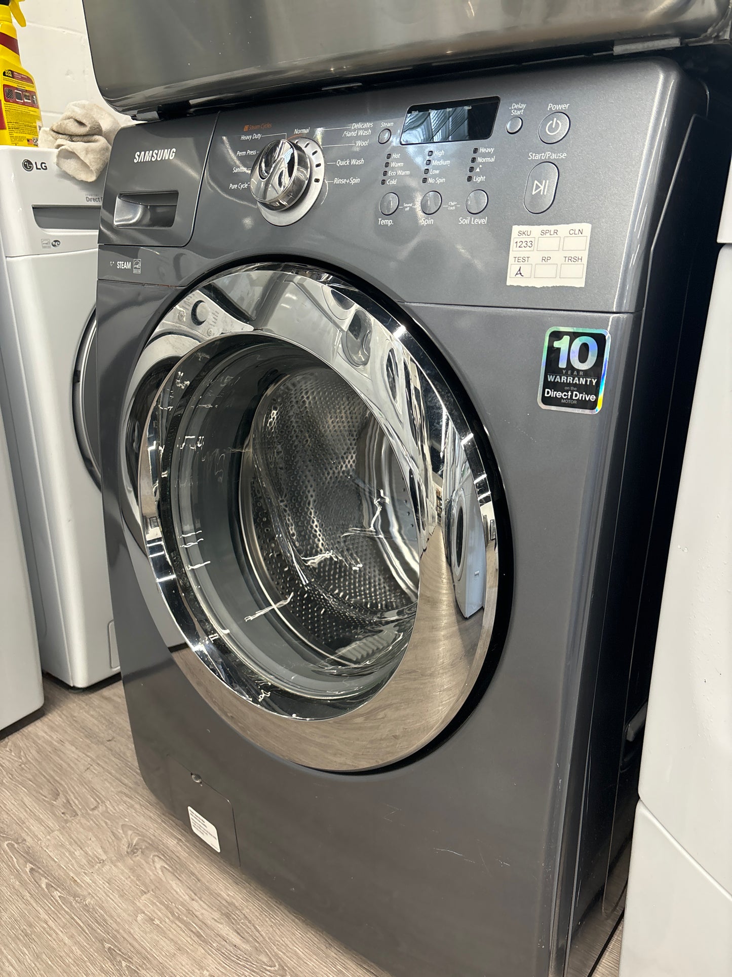 SAMSUNG 27" WASHER WF365BTBGSF/A2