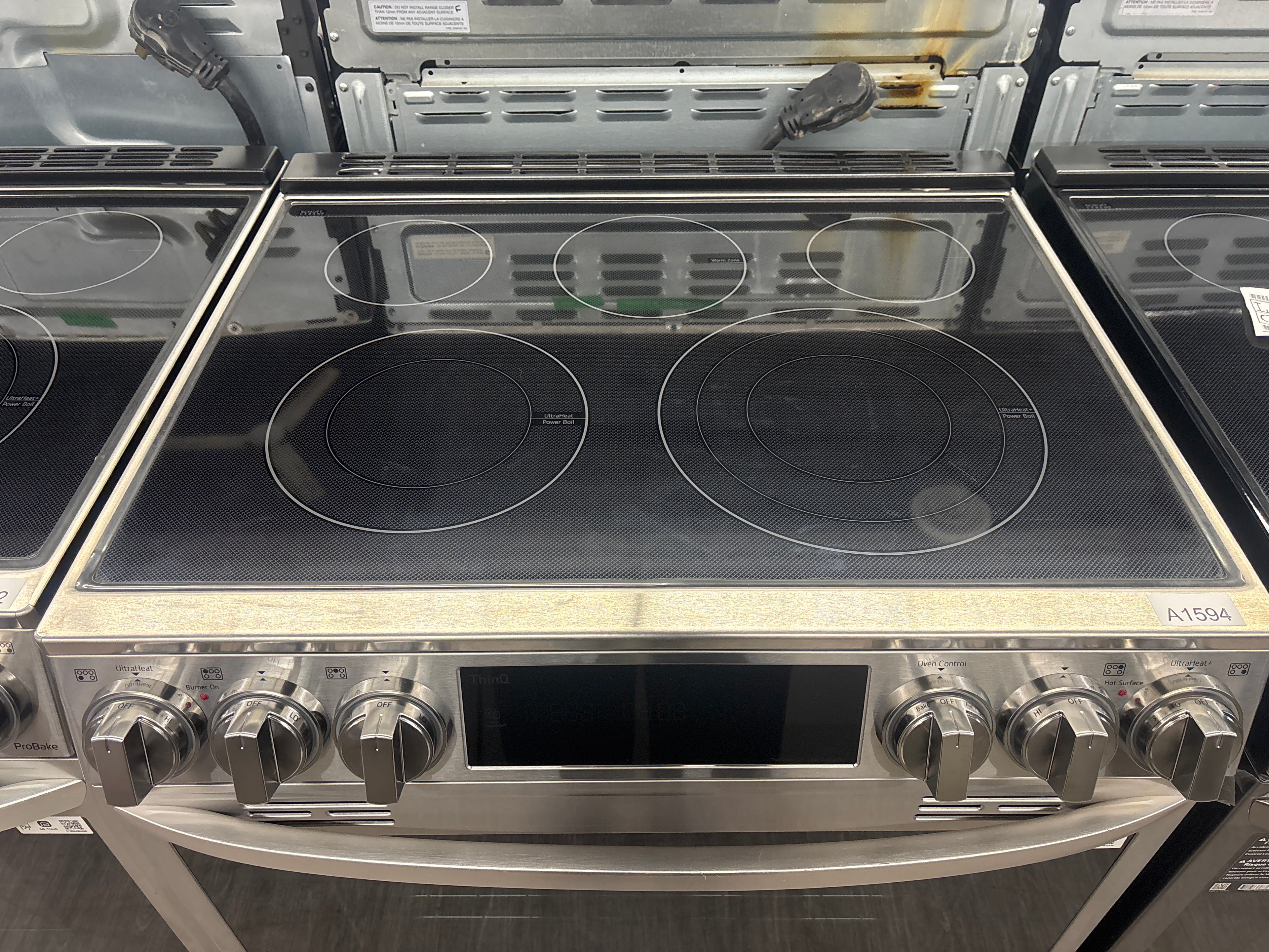 LG 30” Slide-In Glass Top Range - LSEL6337F (1 YEAR MANUFACTURER WARRANTY)