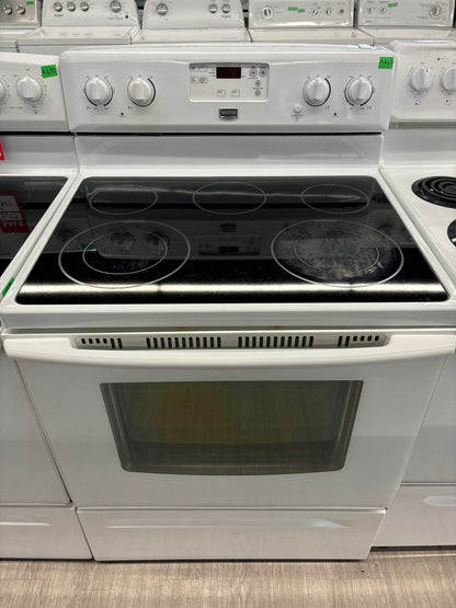 Maytag 30” glass top range - YMER7685BW/0