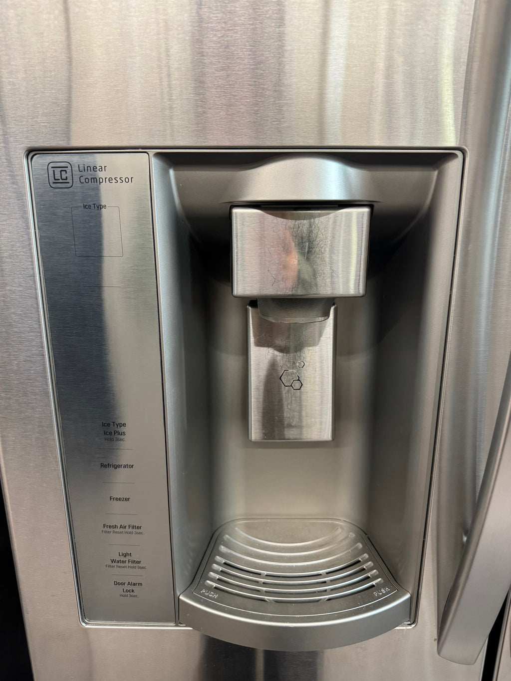 LG 32” French Door Refrigerator with Water & Ice Dispenser - LFXS24623S/01