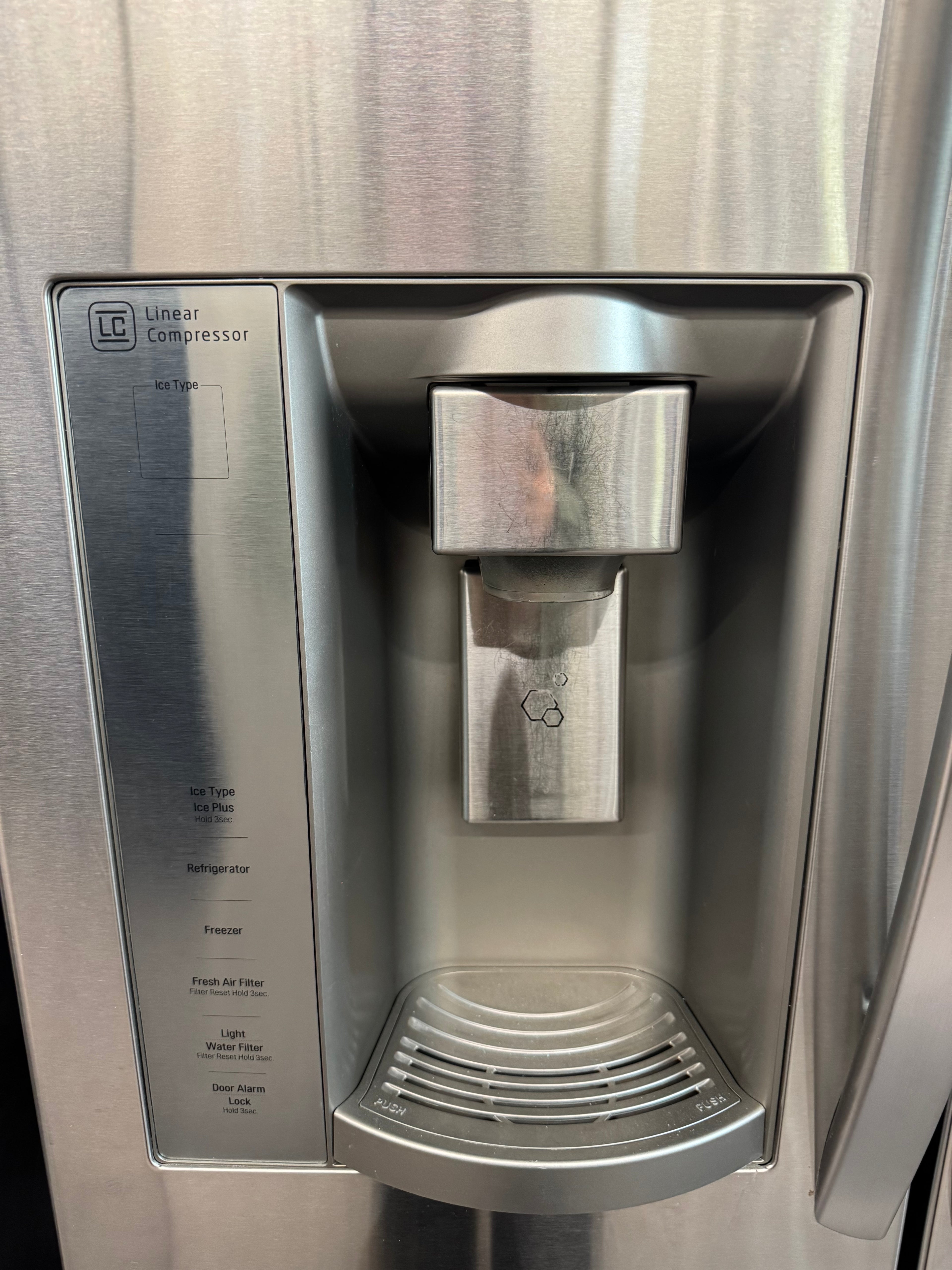 LG 32” French Door Refrigerator with Water & Ice Dispenser - LFXS24623S/01