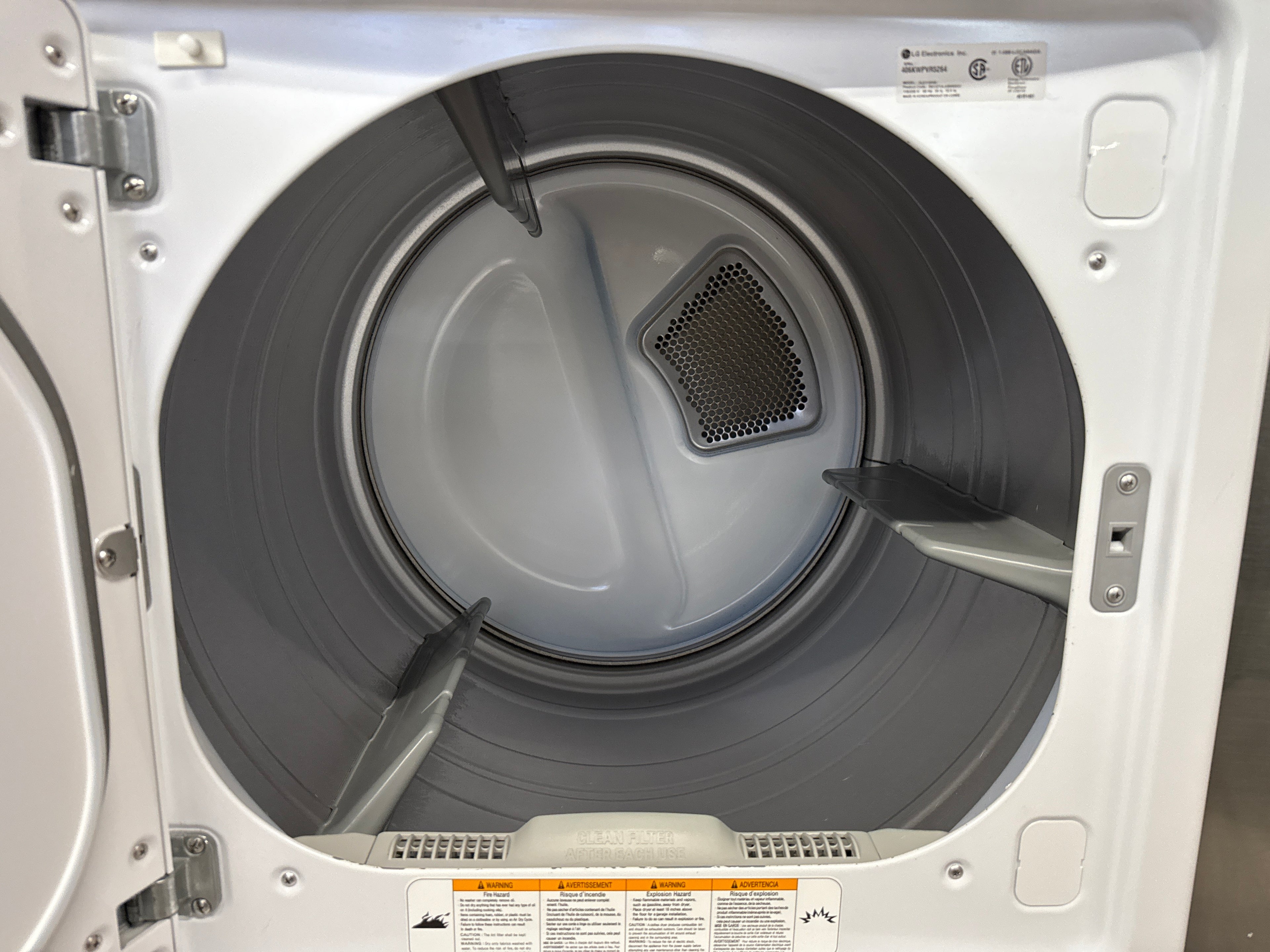 LG 27" Front Load Dryer - DLE1101W