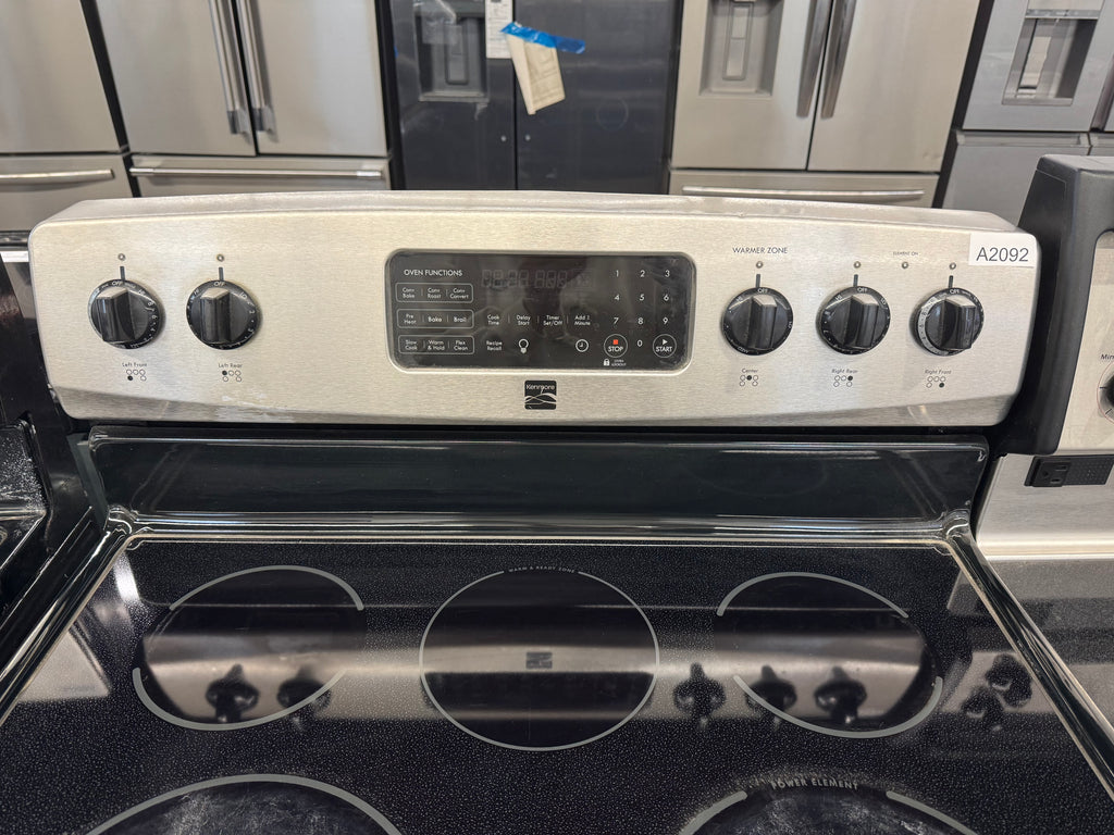 Kenmore 30” Freestanding Glass Top Range - C648430