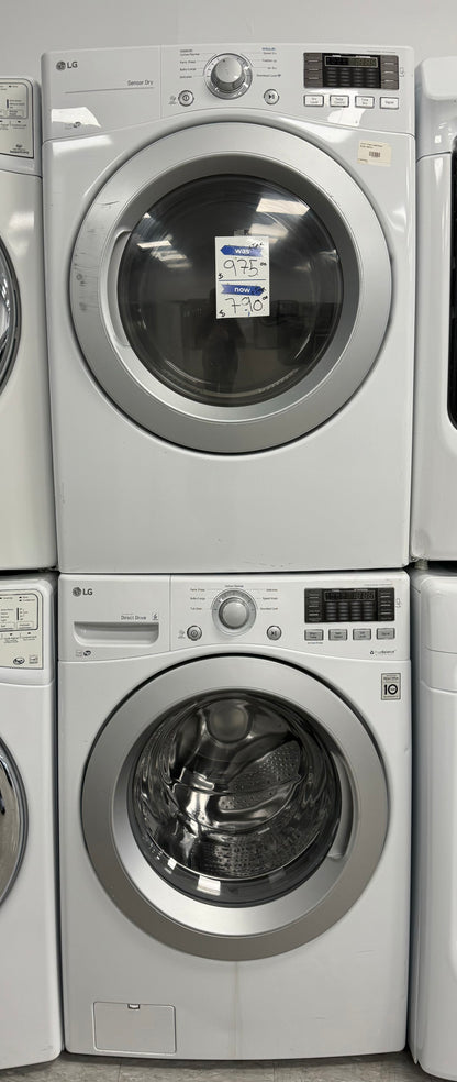 LG 27” FRONT LOAD WASHER/DRYER SET