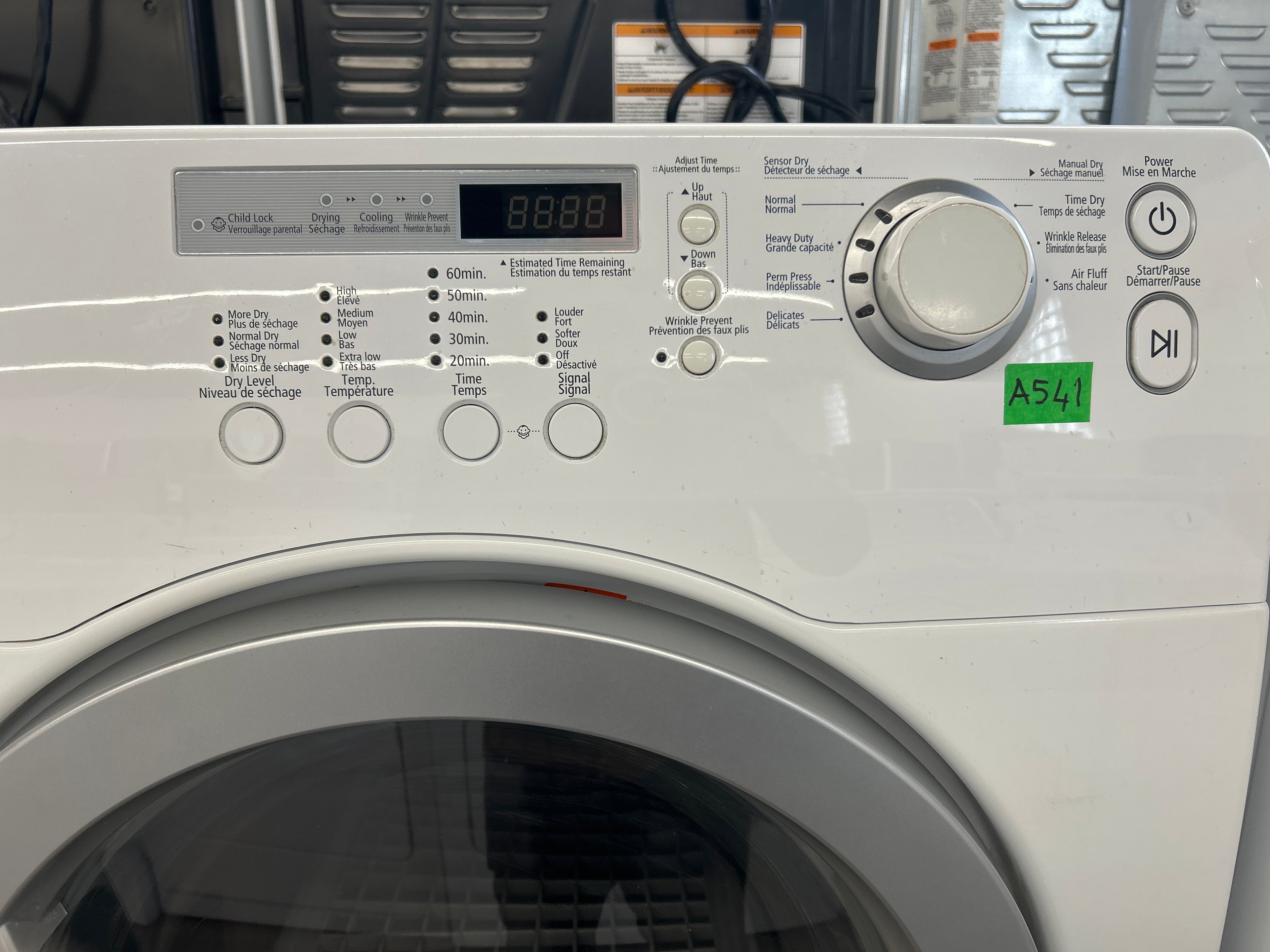 Samsung 27” Front Load Dryer with Pedestal - DV203AEW/XAC