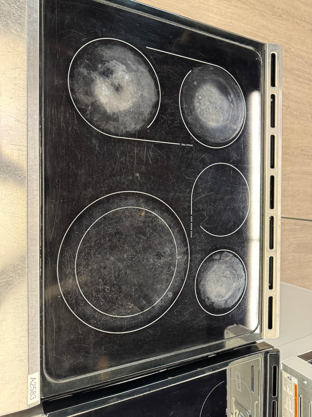 Frigidaire 30” Slide-in Glass Top Range - PCFE307CAFB