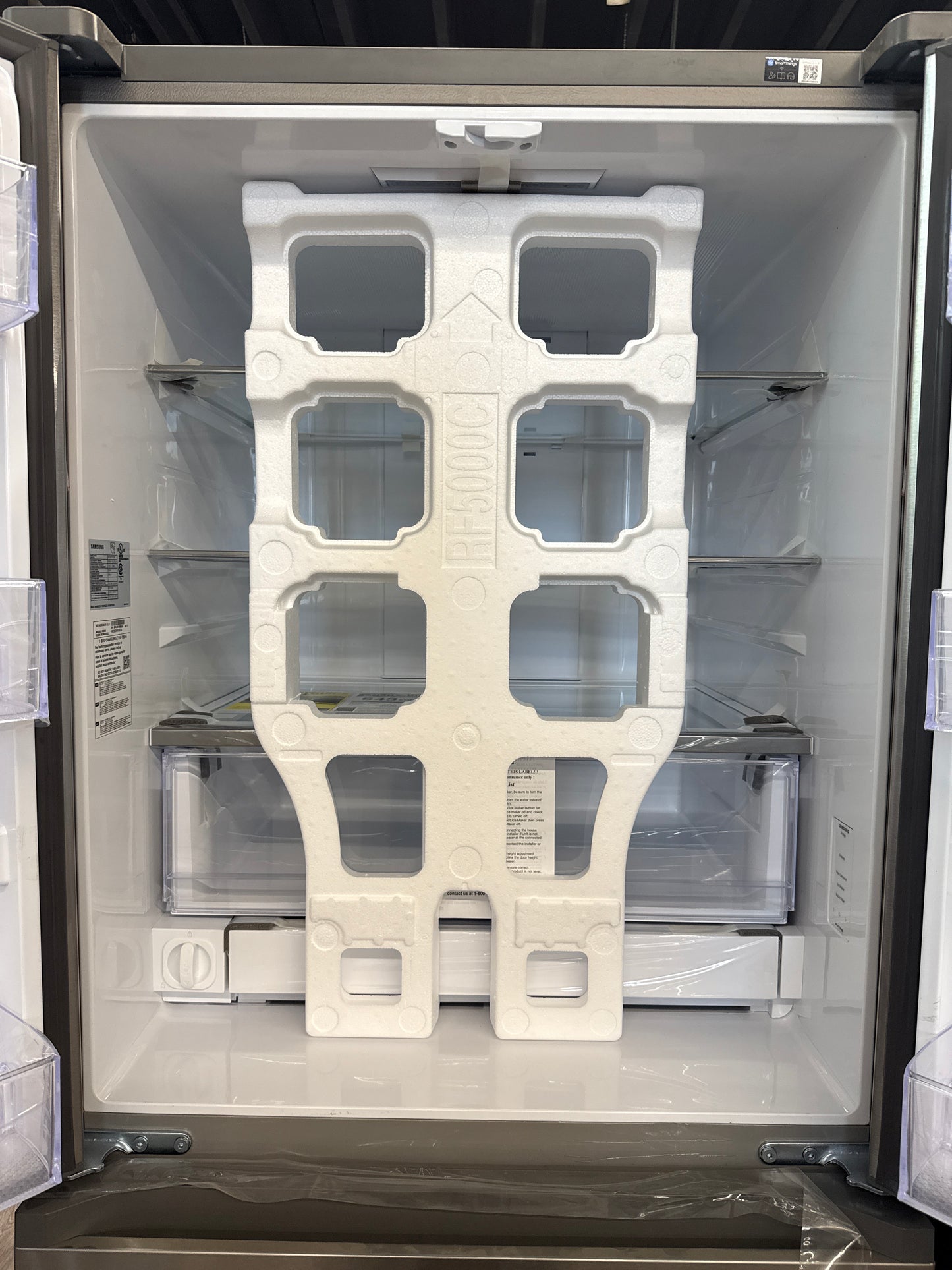 OPEN BOX-Samsung 33" French Door Refrigerator-RF25C5151SR
