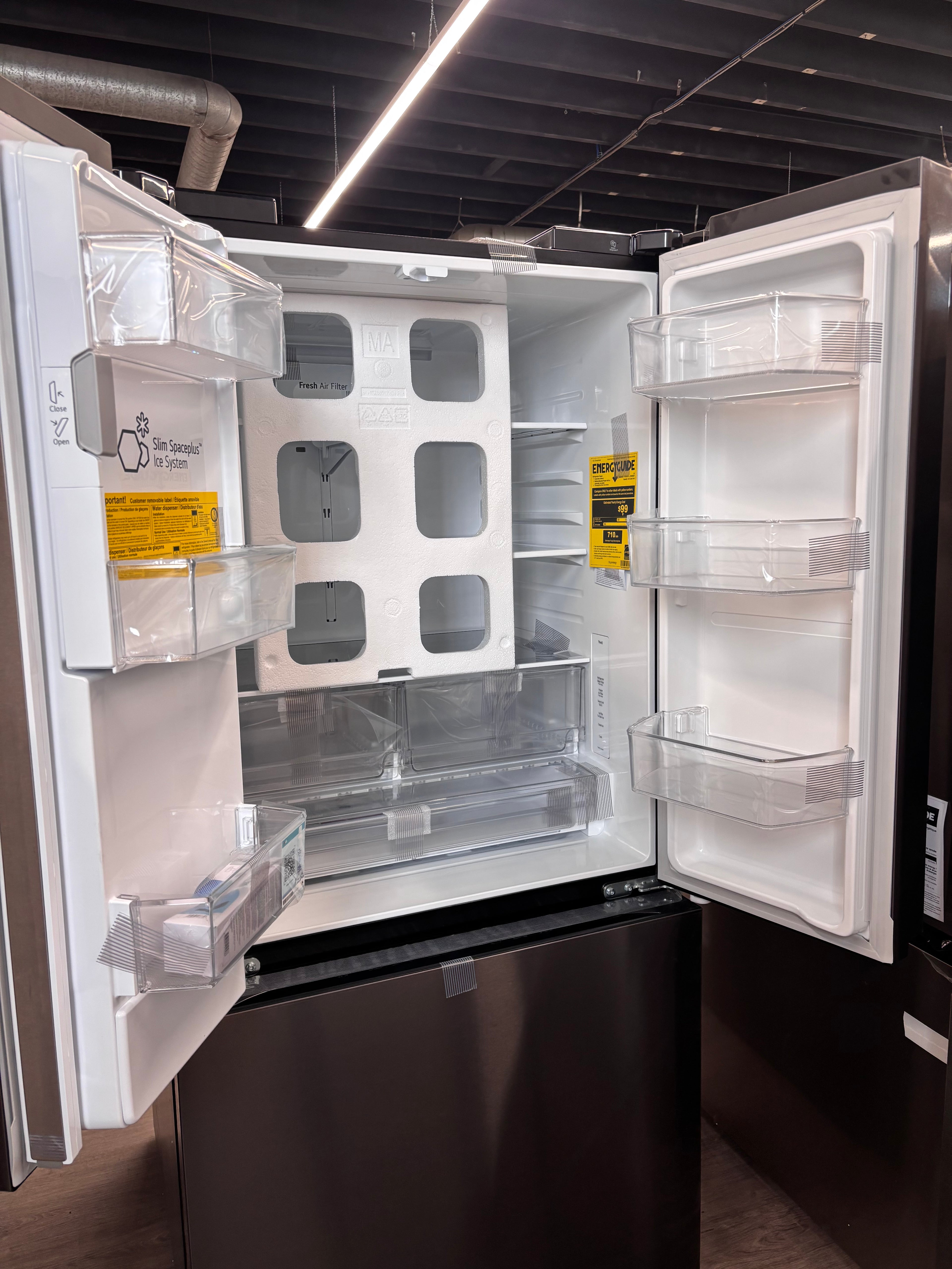 OPEN BOX - LG 33" French Door with Water & Ice Dispenser Refrigerator - LF25S6330D