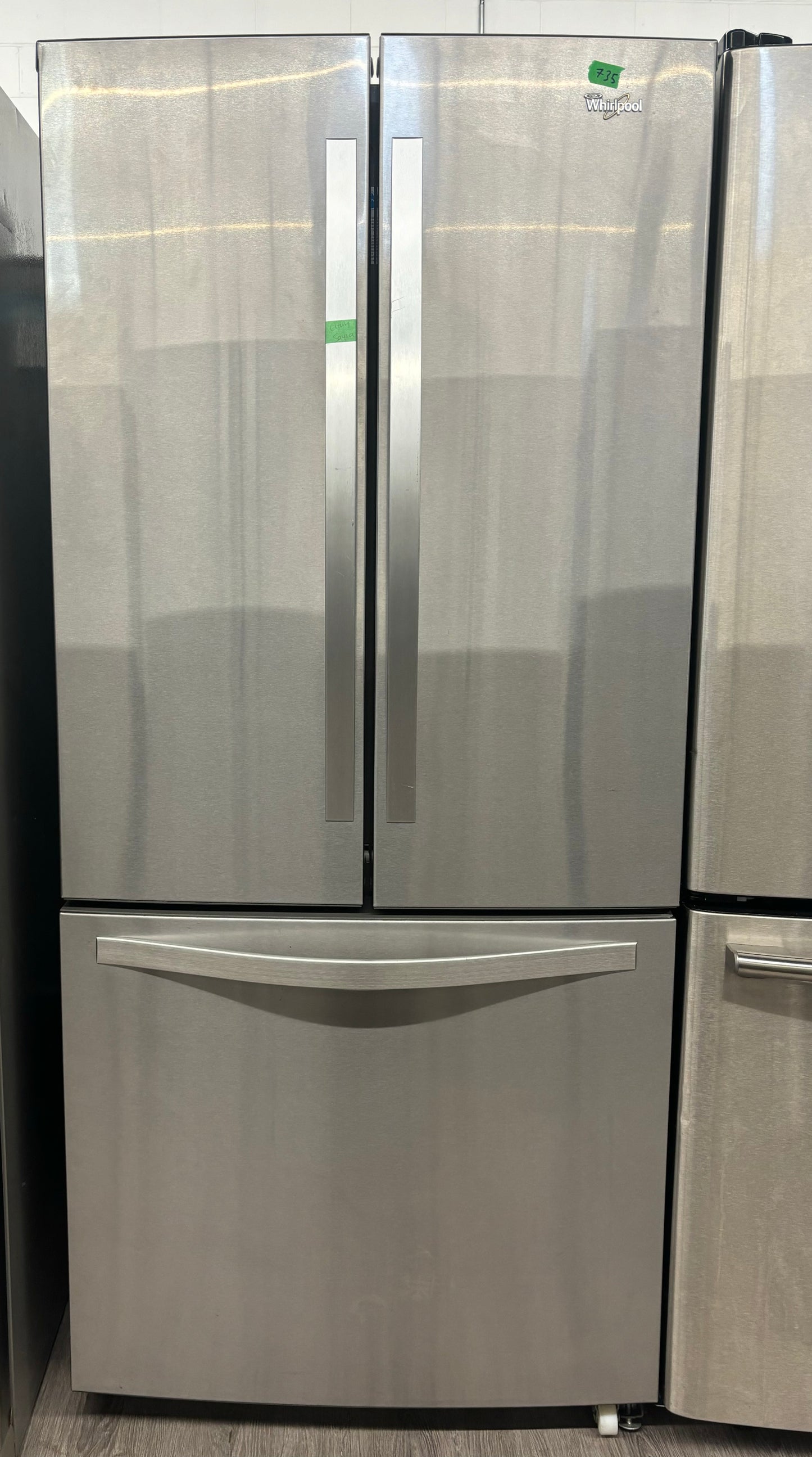 Whirlpool 30” French Door Refrigerator  - WRF560SFHZ