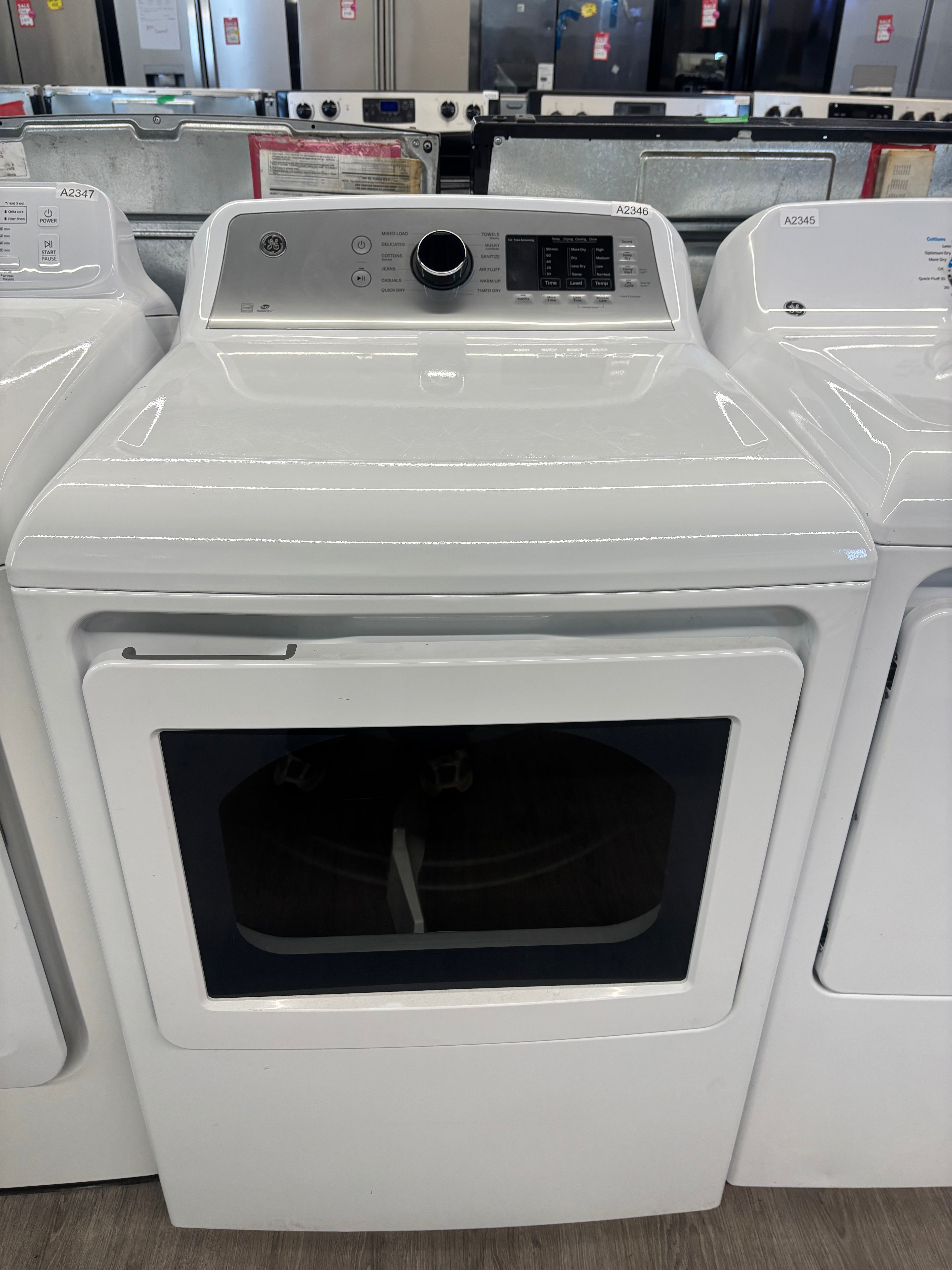 GE 27”  Front Load Dryer - GTD72EBMN0WS