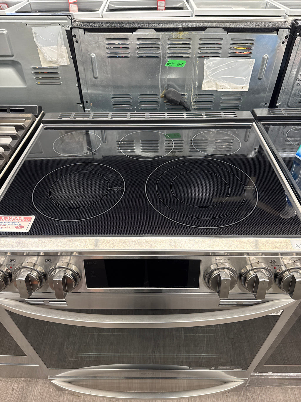 LG 30” Slide-In Glass Top Range - LSEL6335D (1 YEAR MANUFACTURER WARRANTY)