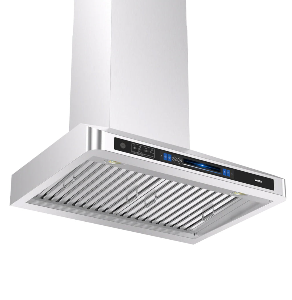 NEW - Vesta Munich 36” Silver DC Motor Range Hood (VRH-MUNICH-SS)