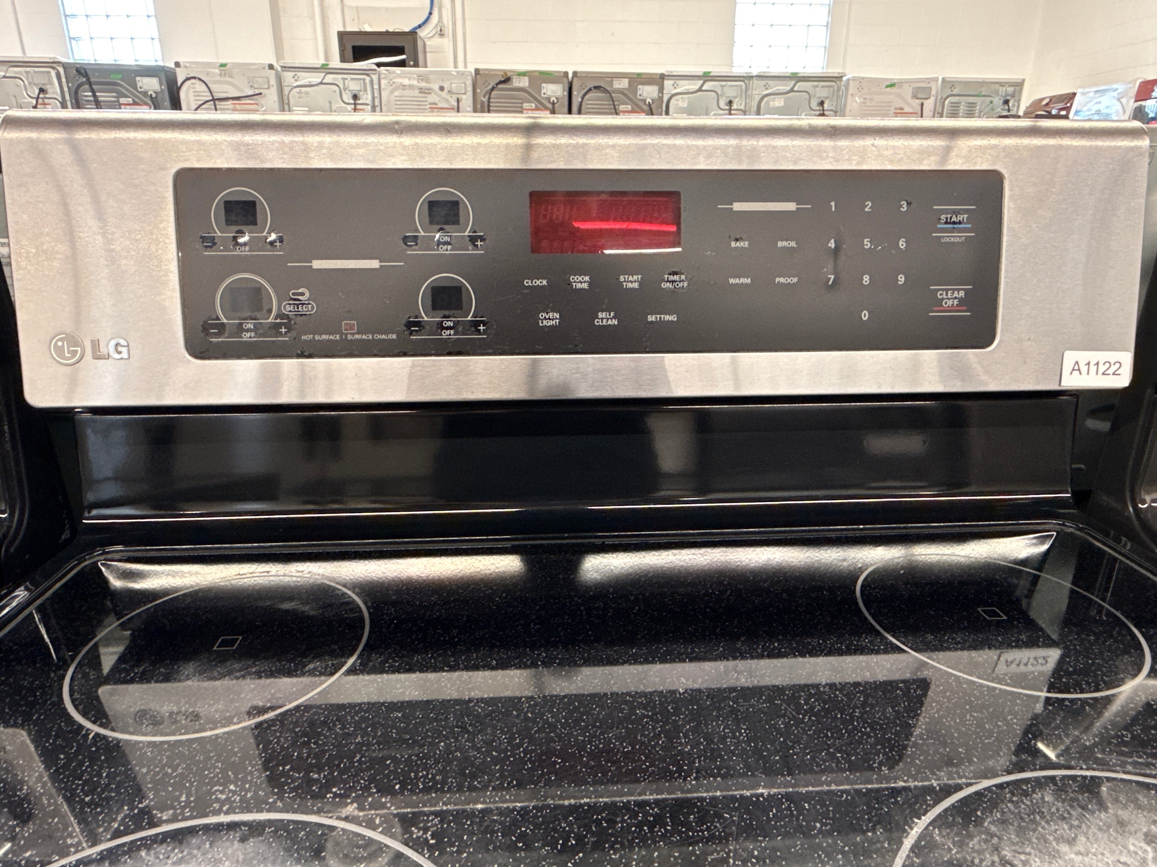 LG 30" Glass Top Range- LRE6321ST/00