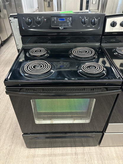 Whirlpool 30” Freestanding Coil Top Range