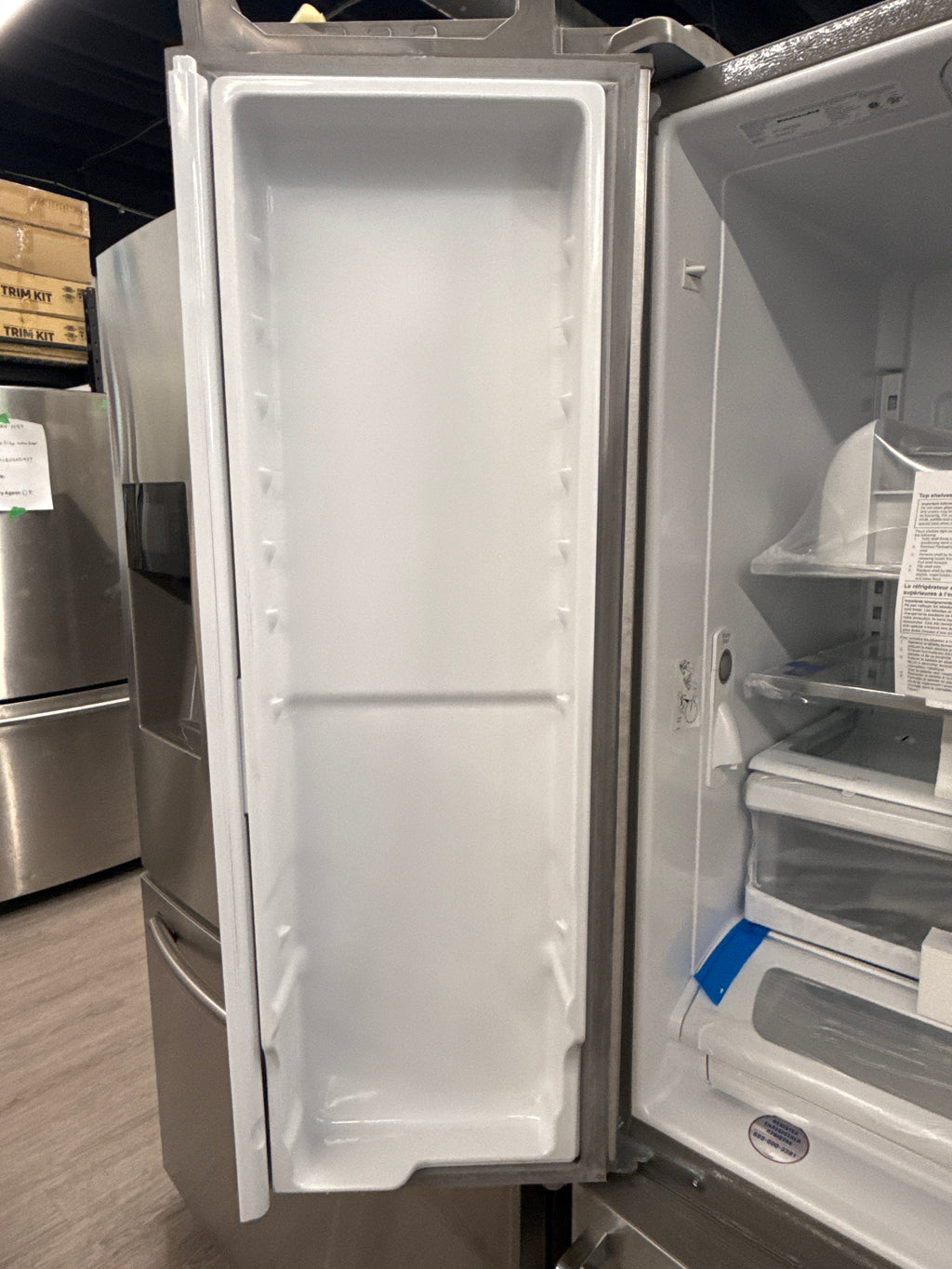 OPEN BOX-KitchenAid 33" French Door Refrigerator-KRFF302ESS08