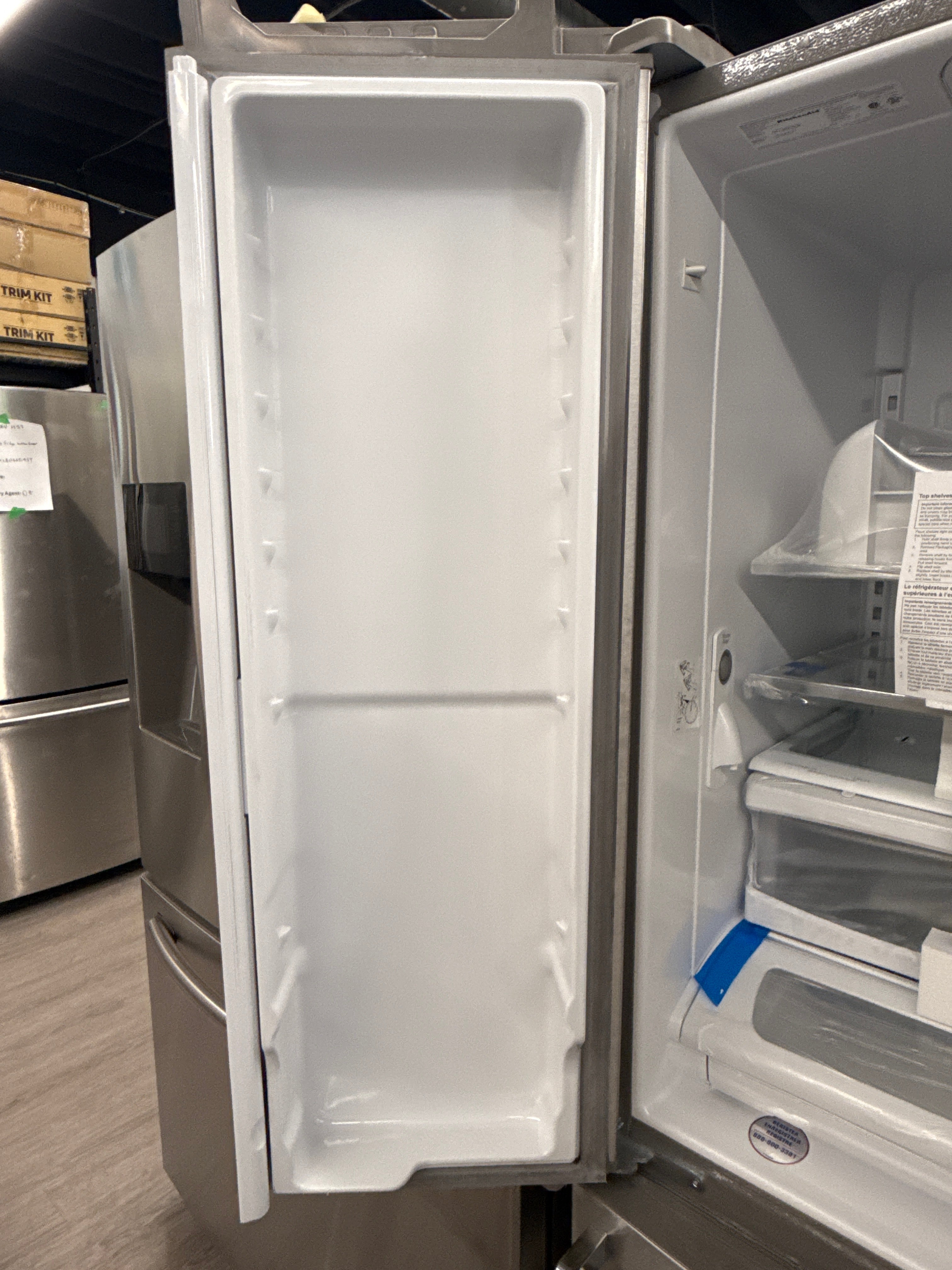 OPEN BOX-KitchenAid 33" French Door Refrigerator-KRFF302ESS08