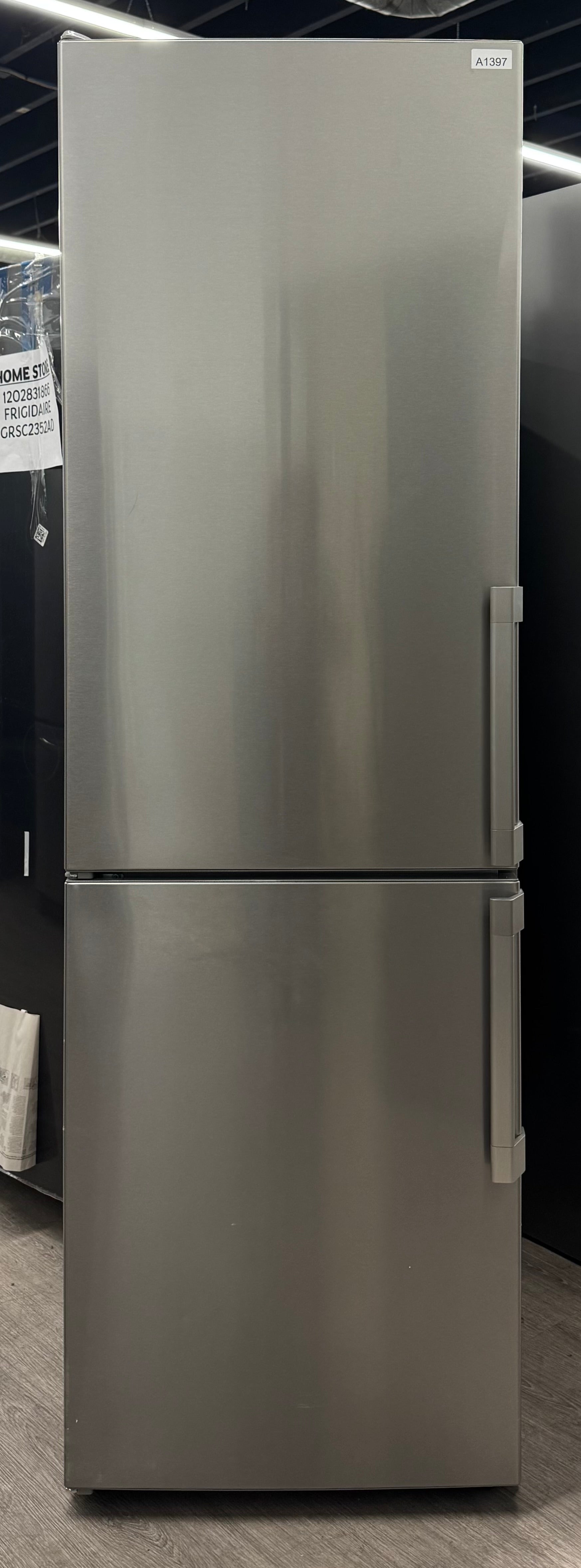 OPEN BOX - Whirlpool 24” Counter Depth Bottom Freezer Fridge - URB551WNGZ