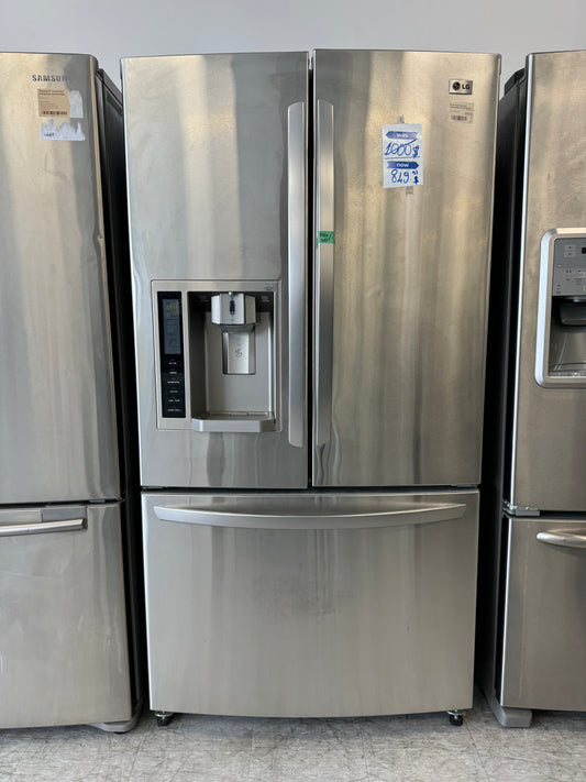 LG 36” FRENCH DOOR REFRIGERATOR WITH WATER/ICE DISPENSER