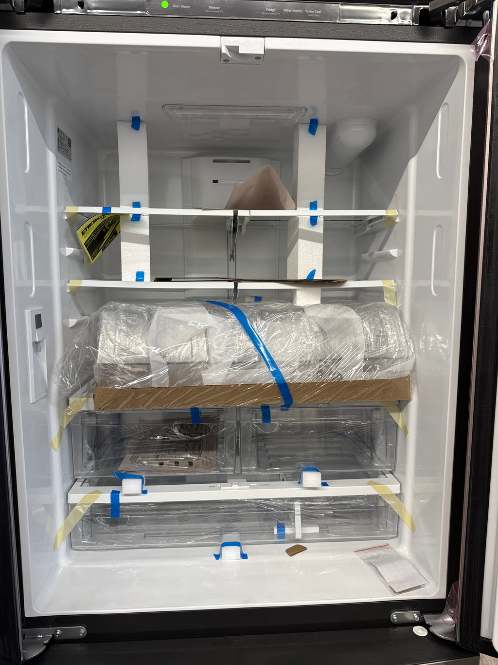 OPEN BOX - GE 33” French Door Refrigerator - GWE19JYLHFFS