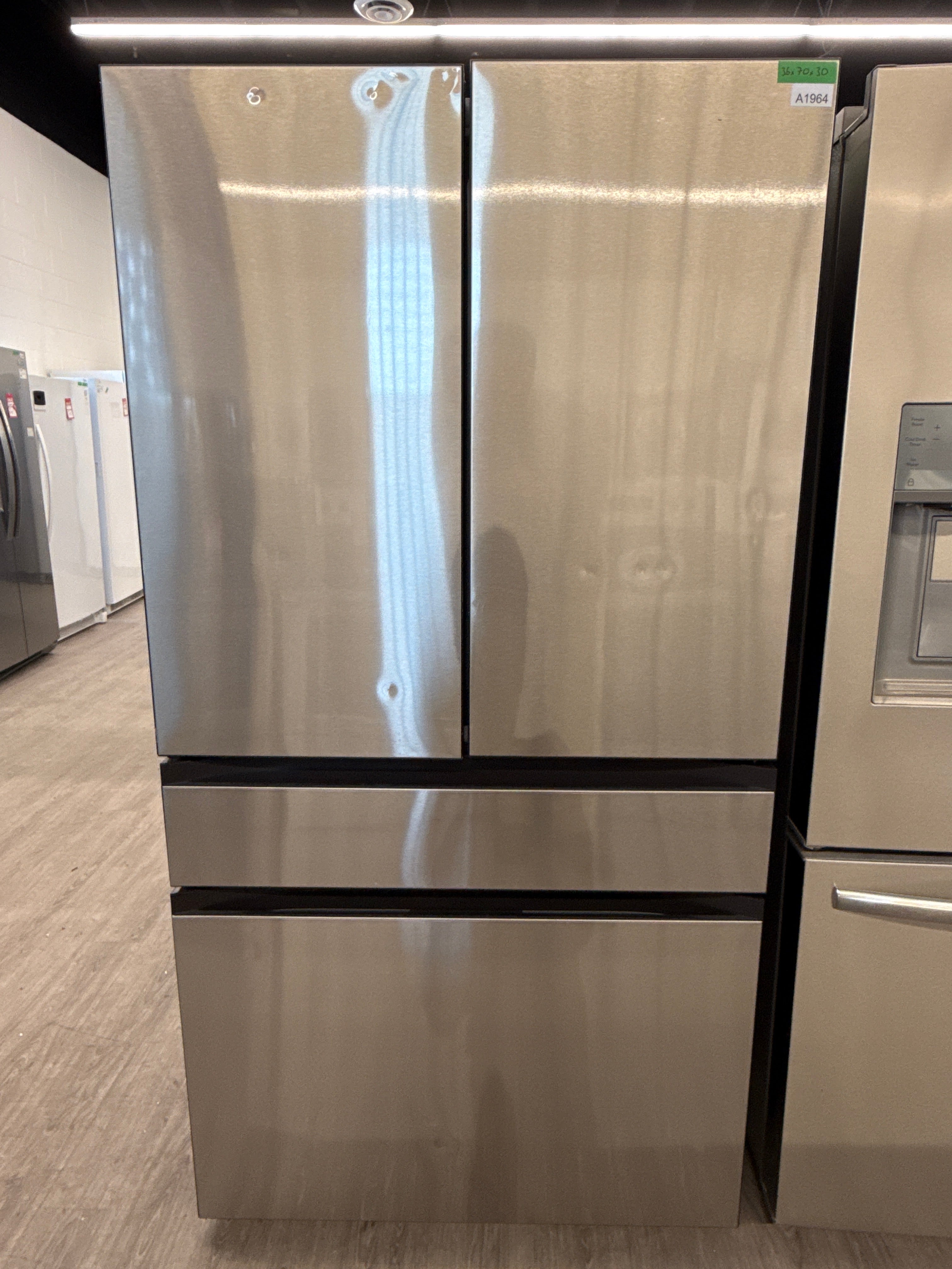 OPEN-BOX- Samsung Bespoke 36” 4 Door French Refrigerator - RF29BB8600QL