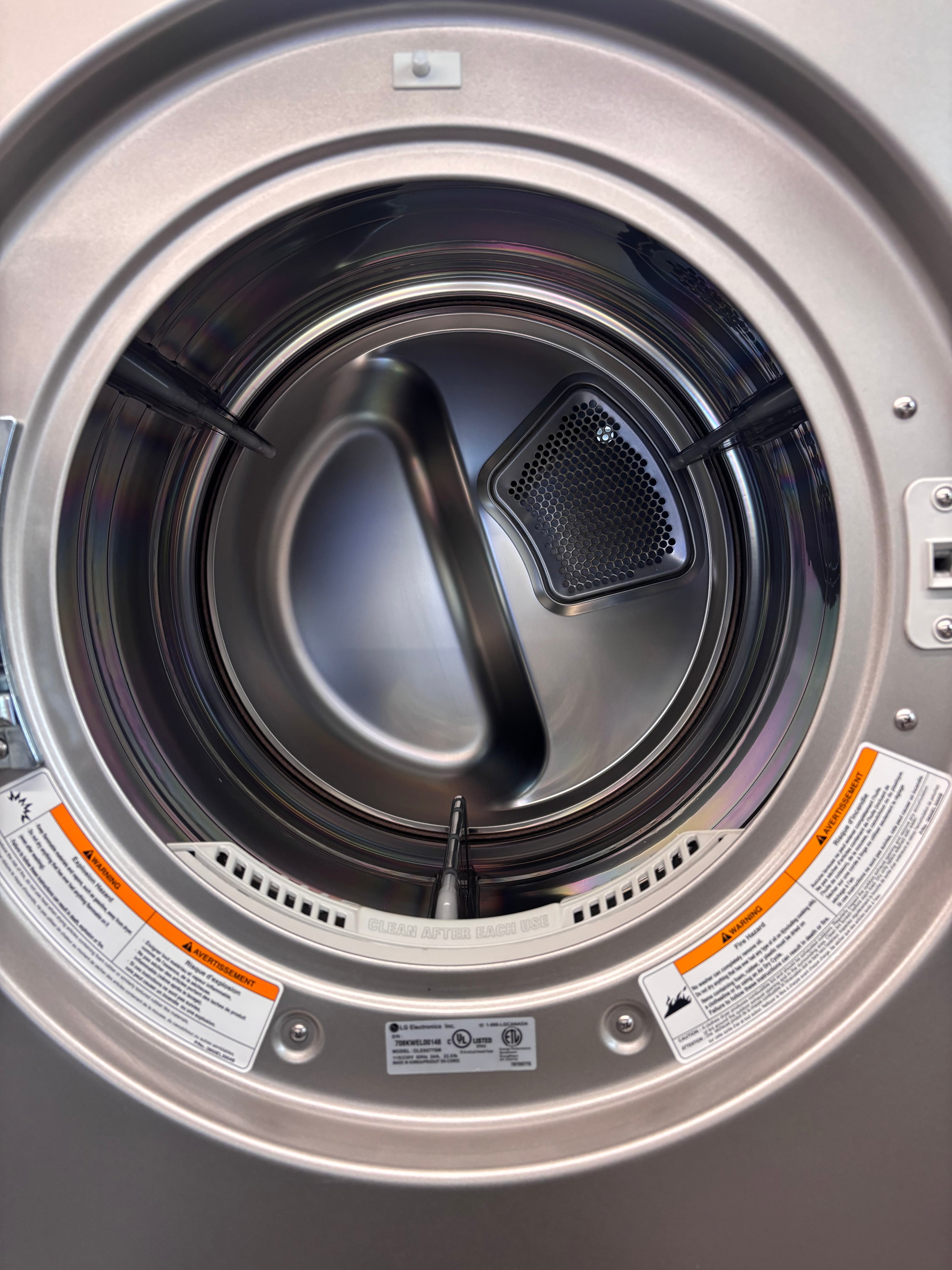 LG 27” Front Load Washer & Dryer Set (WM2496HSM & DLE9577SM)