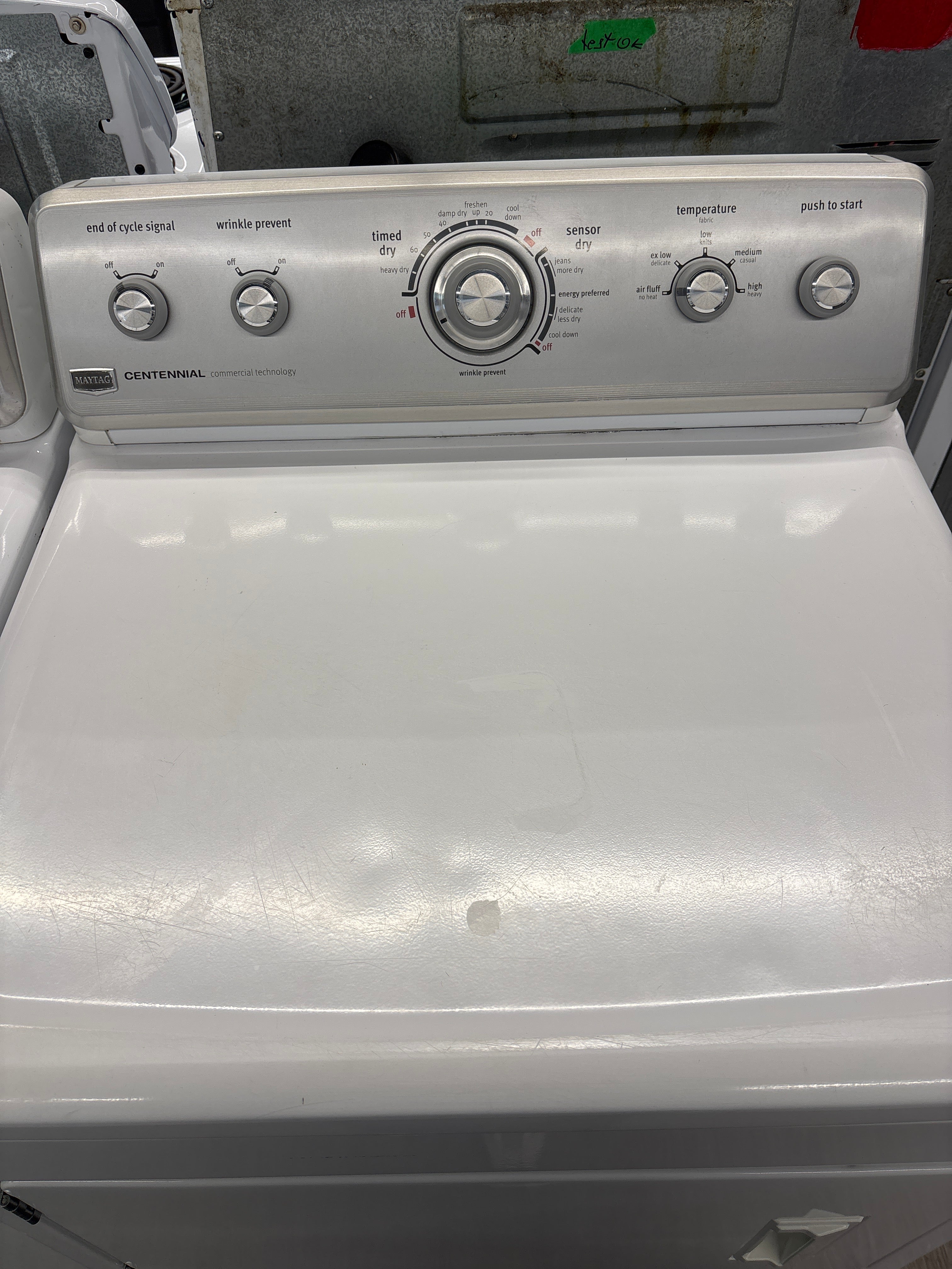MAYTAG 27” Top load washer - MVWC200XW3 and dryer - YMEDC700VW0