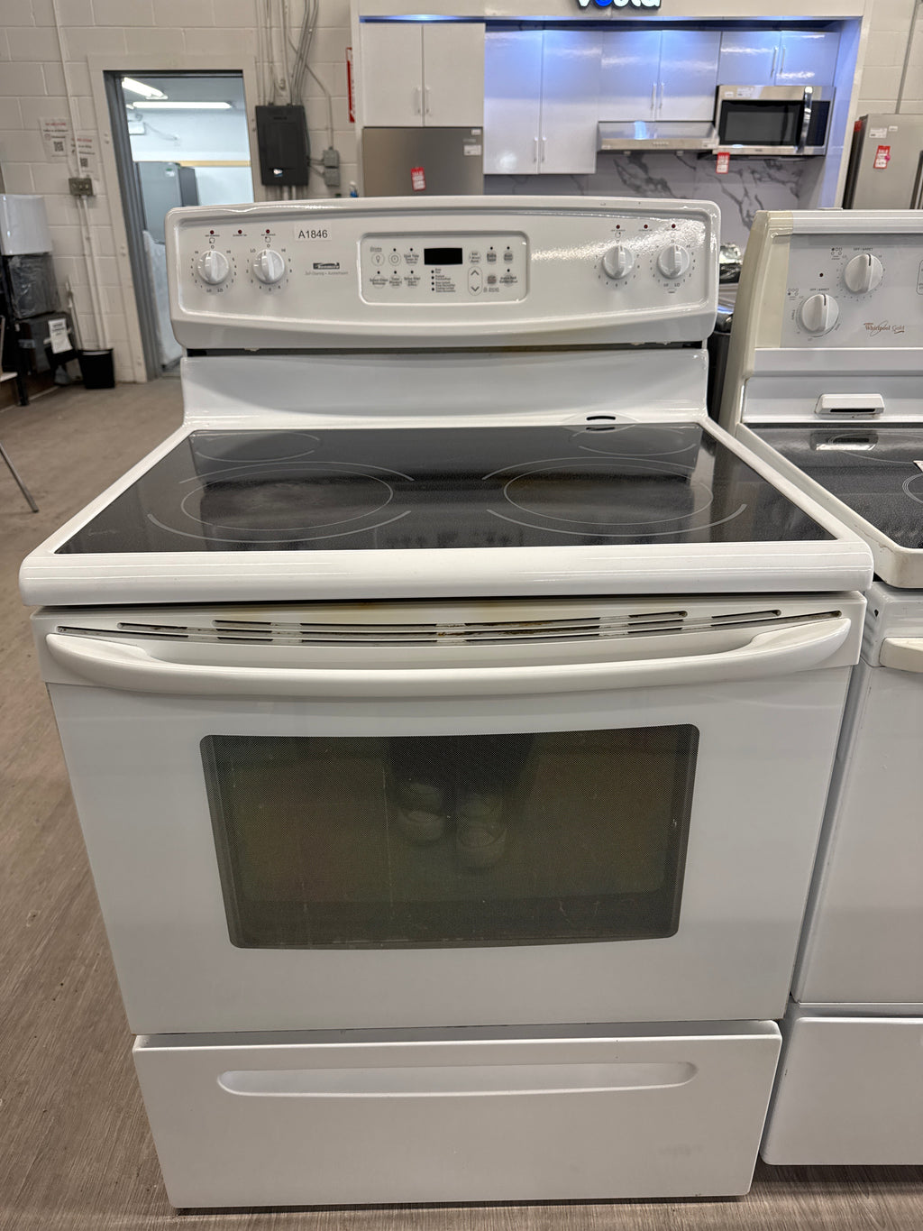 Kenmore 30” Freestanding Glass Top Range - C970-656121