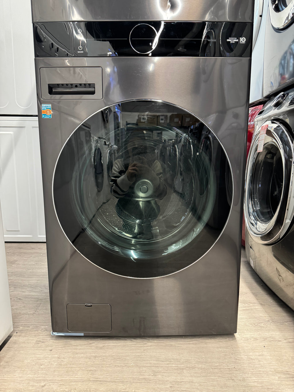 LG 27” Front Load WashTower - WKEX200HBA