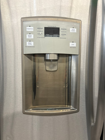 GE 33" French Door Fridge With Water Dispenser Refrigerator