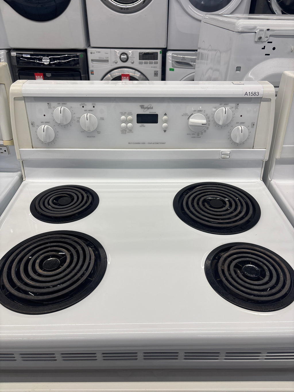 Whirlpool 30” Freestanding Coil Top - WLP32800